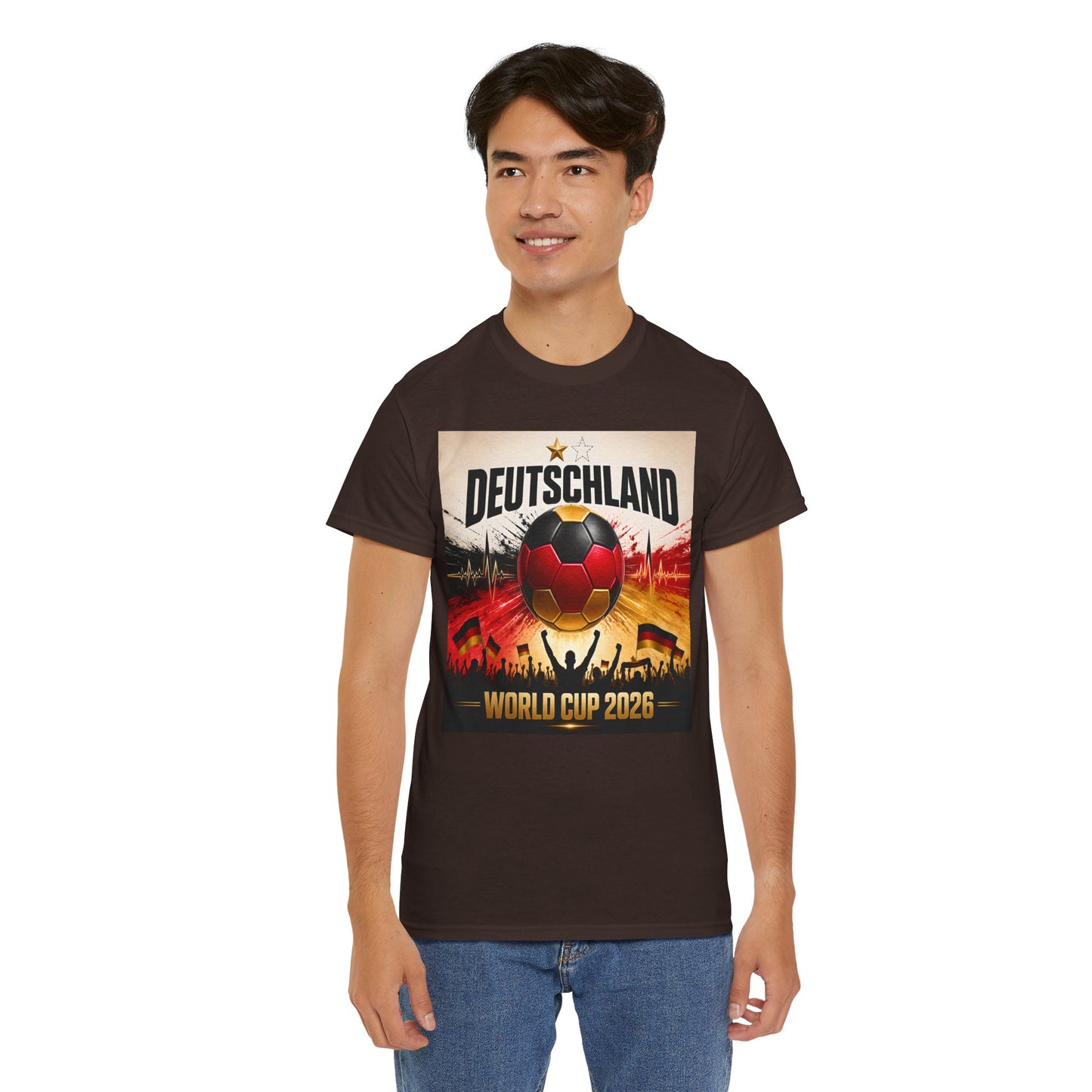 Deutschland World Cup 2026 Soccer T-Shirt — German Football Fan Tee