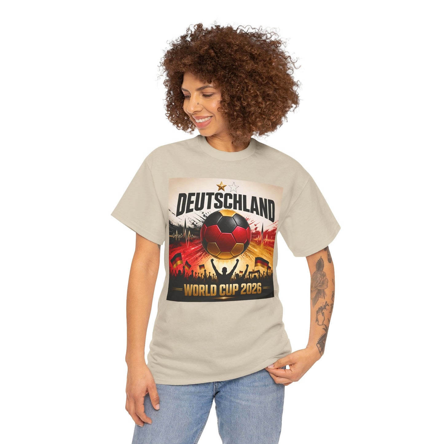 Deutschland World Cup 2026 Soccer T-Shirt — German Football Fan Tee