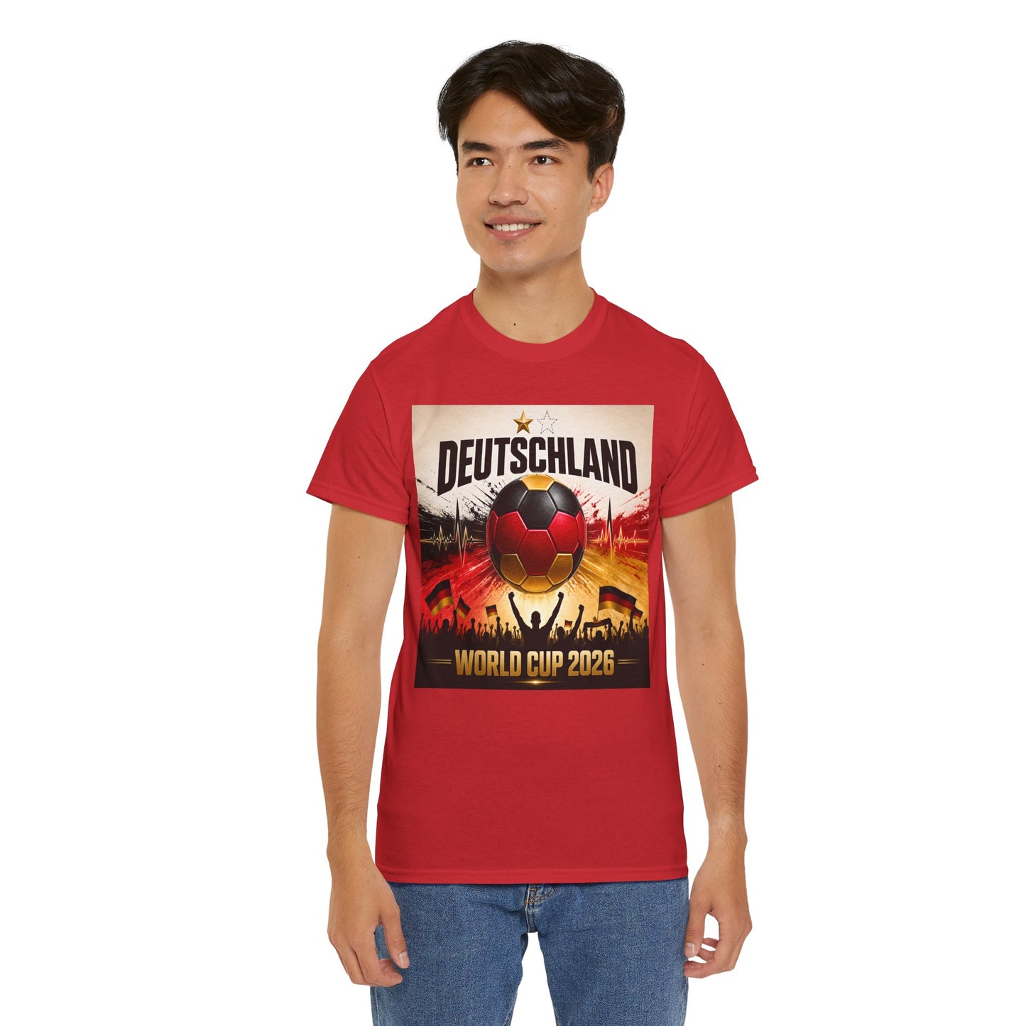 Deutschland World Cup 2026 Soccer T-Shirt — German Football Fan Tee