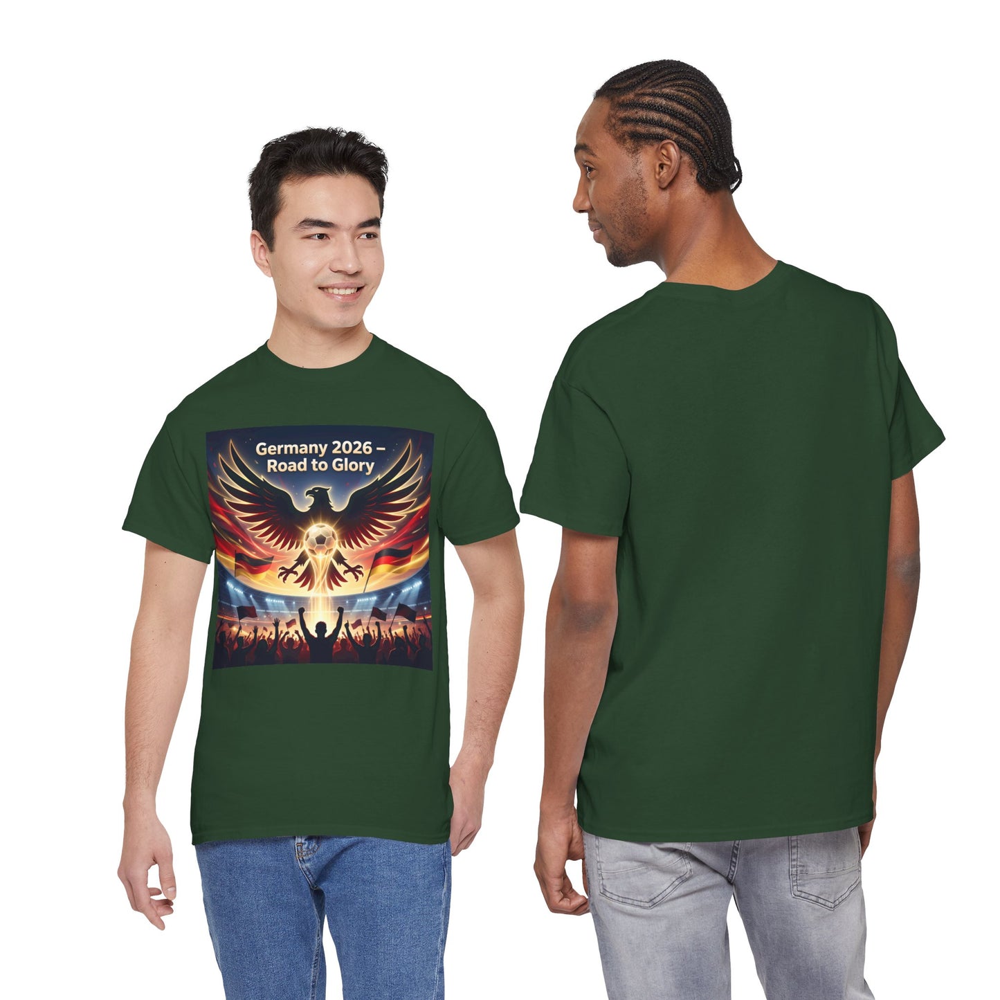 USA 2026 World Cup T-Shirt — Germany 2026 Road to Glory Eagle Soccer Fan T-Shirt