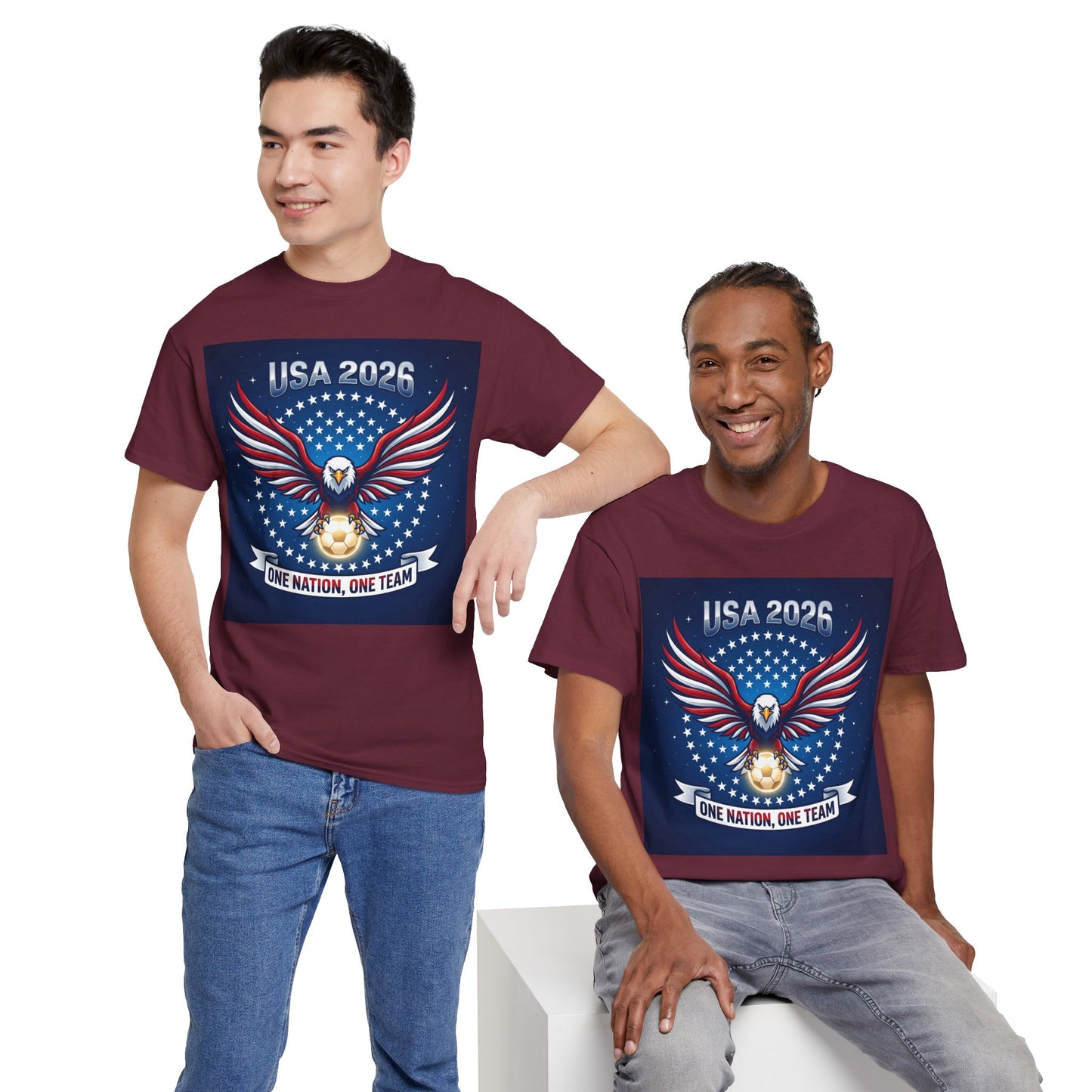 USA 2026 World Cup T-Shirt — World Cup 2026 Cotton T-Shirt