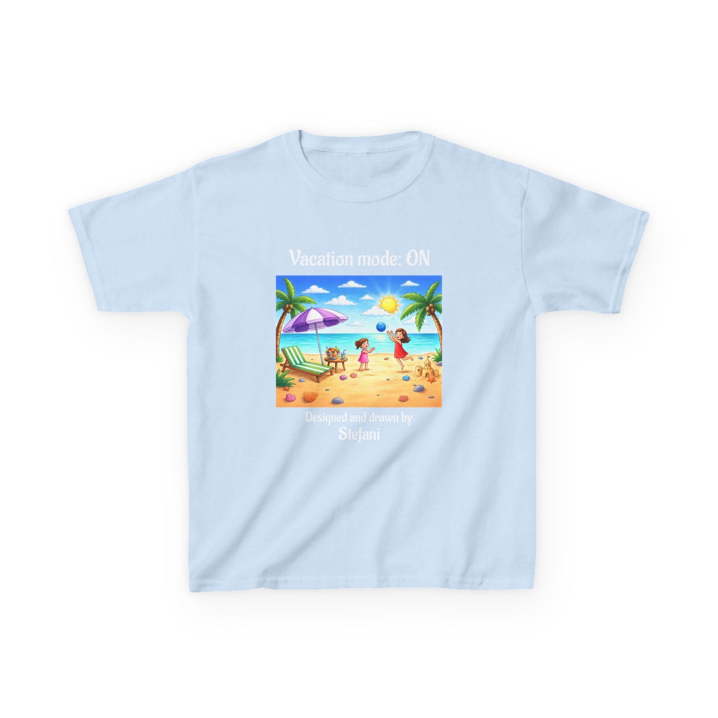 From Crayon to Cotton! Custom T-Shirts designed using drawings made by your little artists