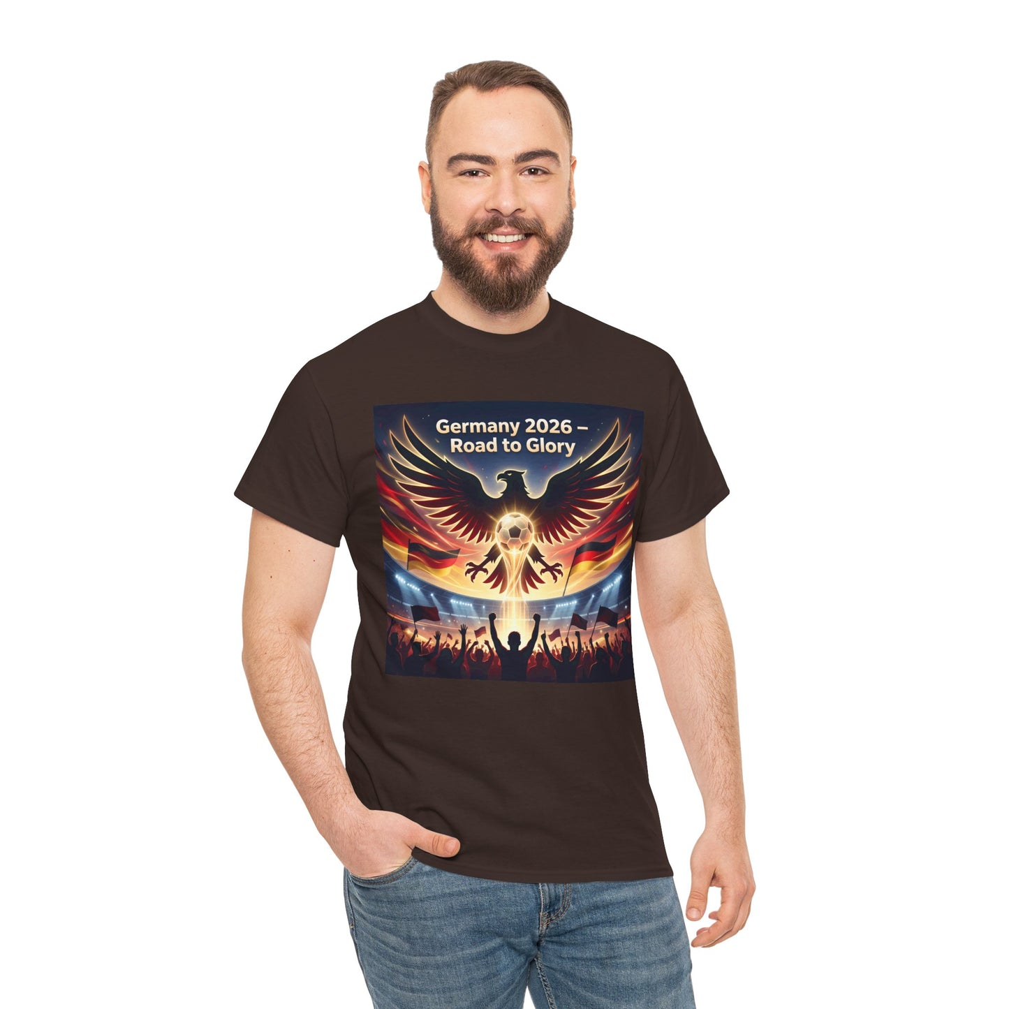 USA 2026 World Cup T-Shirt — Germany 2026 Road to Glory Eagle Soccer Fan T-Shirt