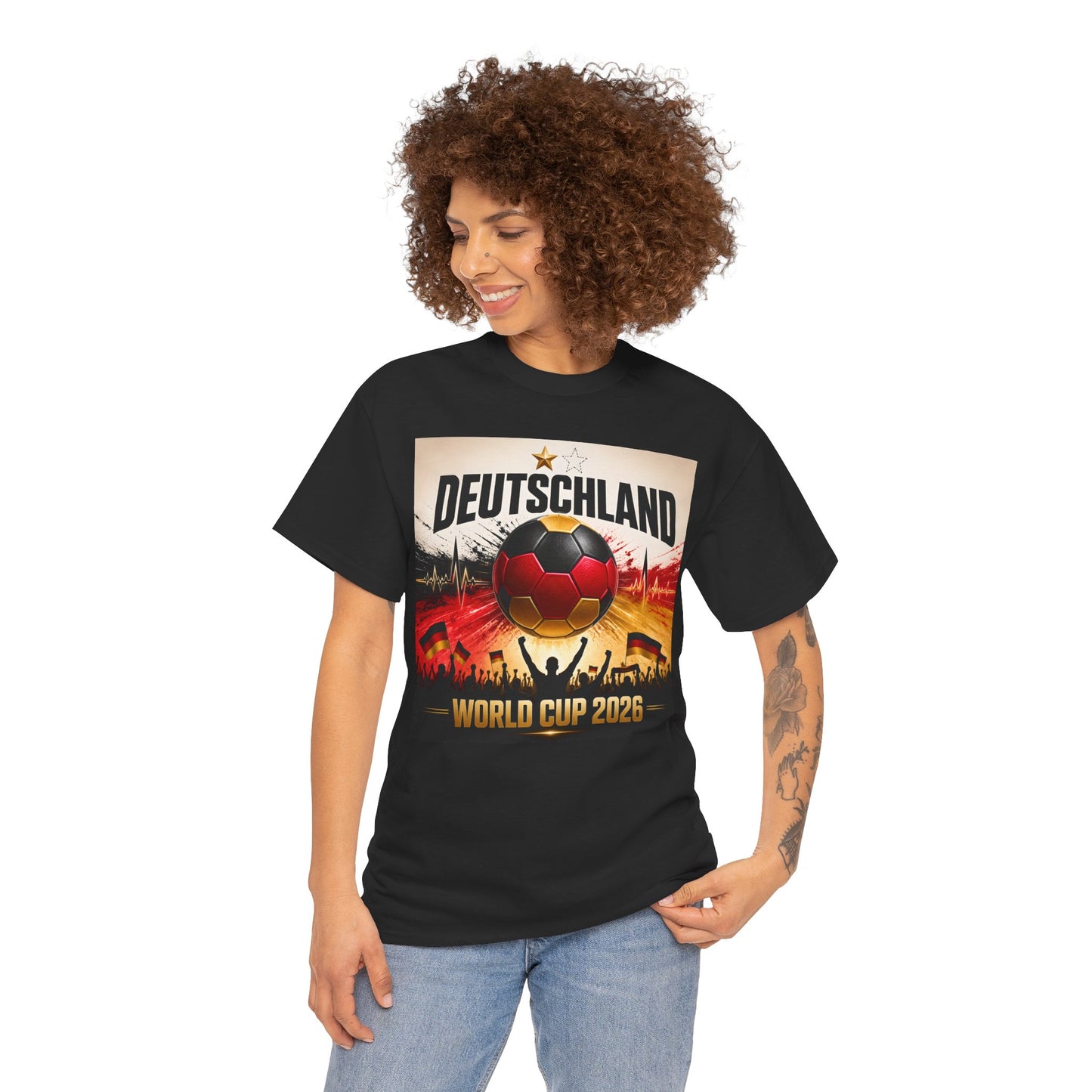 Deutschland World Cup 2026 Soccer T-Shirt — German Football Fan Tee
