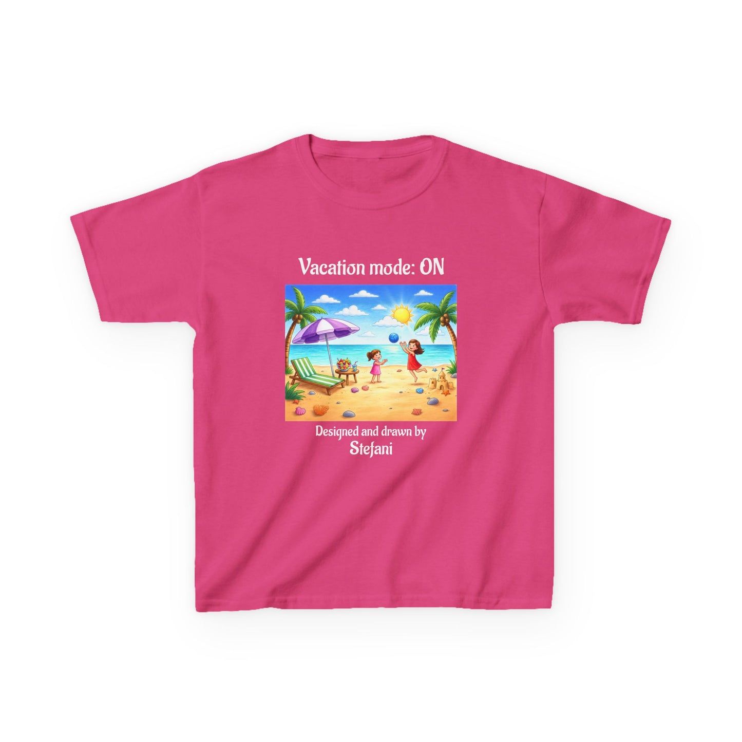 From Crayon to Cotton! Custom T-Shirts designed using drawings made by your little artists