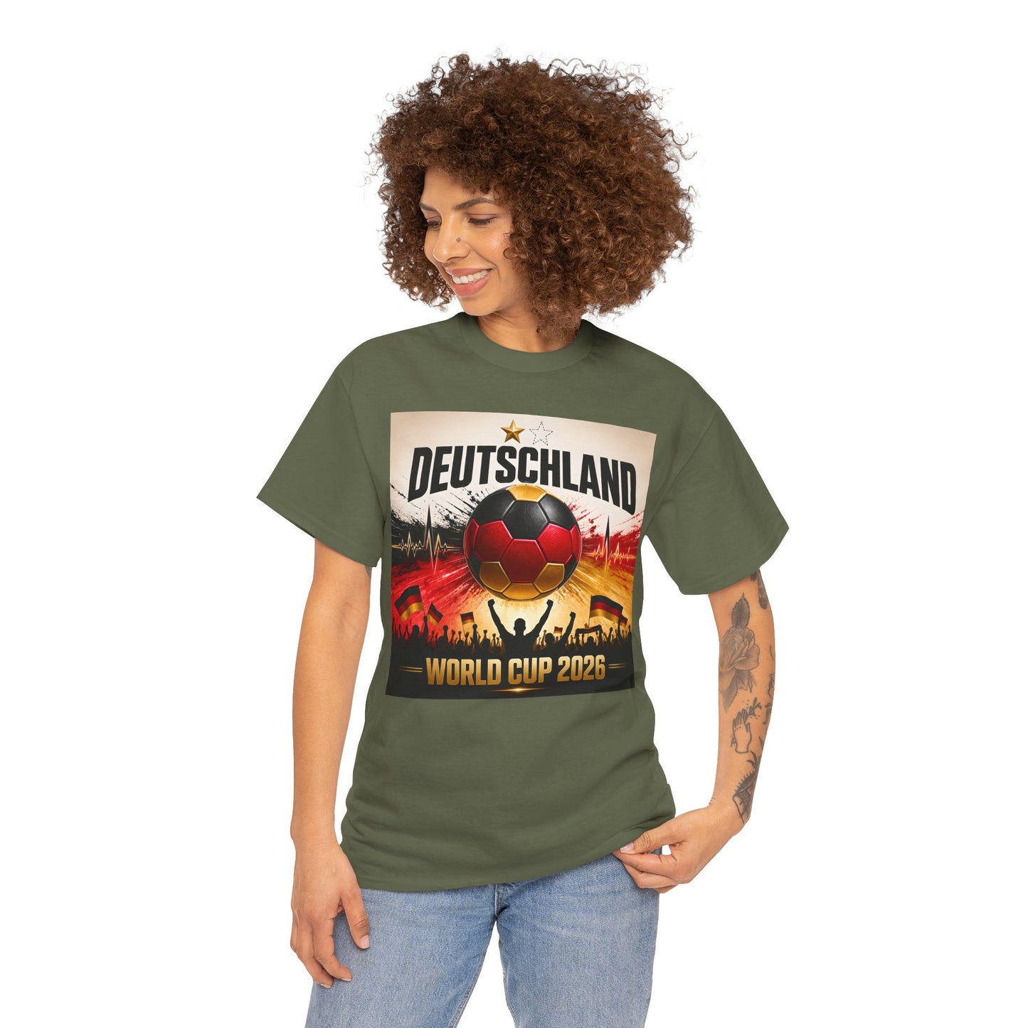 Deutschland World Cup 2026 Soccer T-Shirt — German Football Fan Tee
