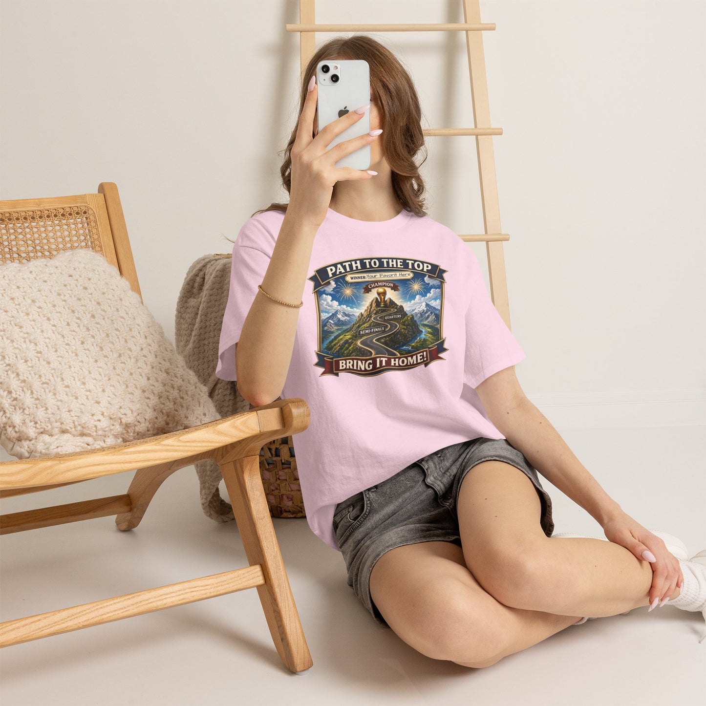World Cup 2026 Cotton T-Shirt — “Your Favorite at the Top”