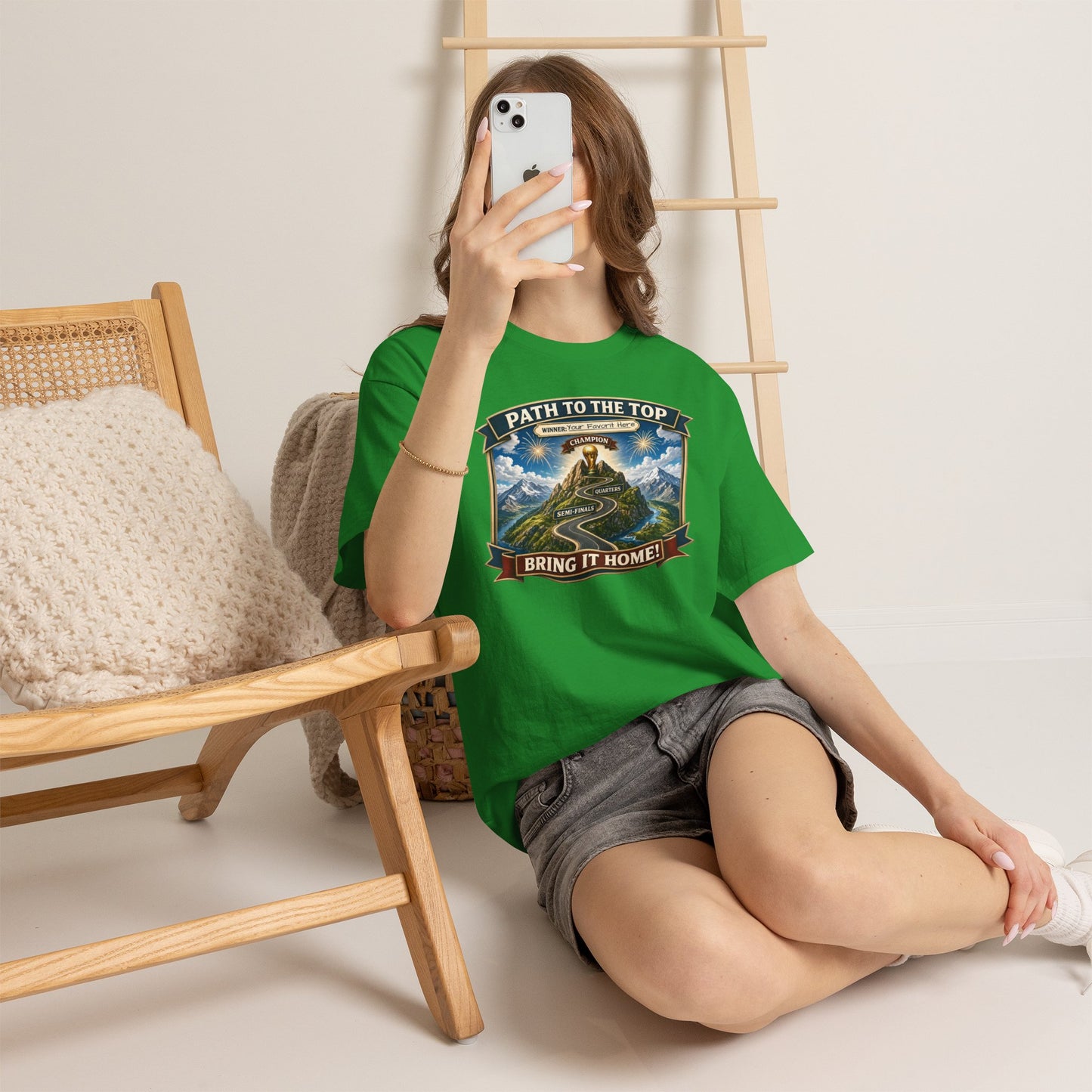 World Cup 2026 Cotton T-Shirt — “Your Favorite at the Top”