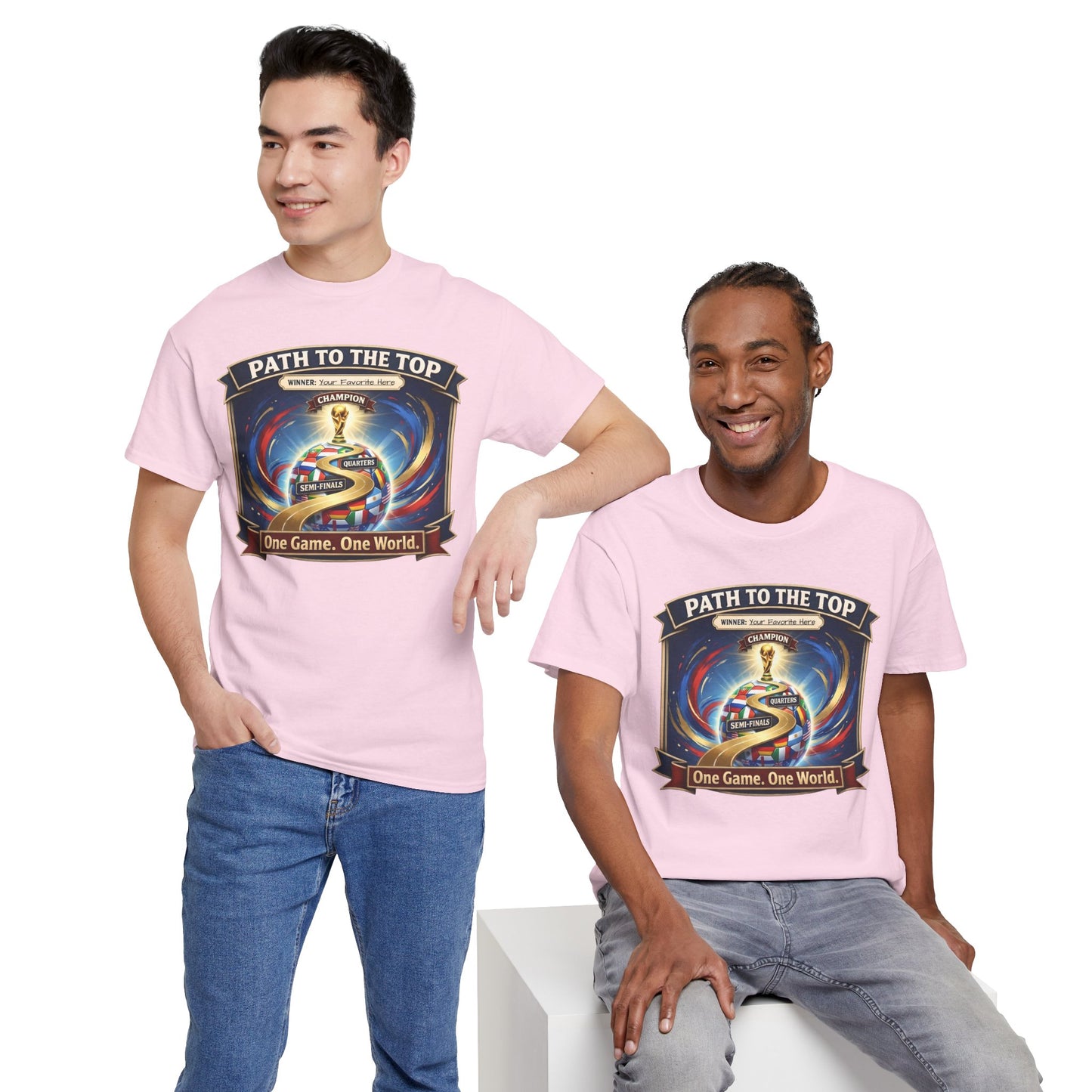 World Cup 2026 Cotton T-Shirt — “One Game. One World”