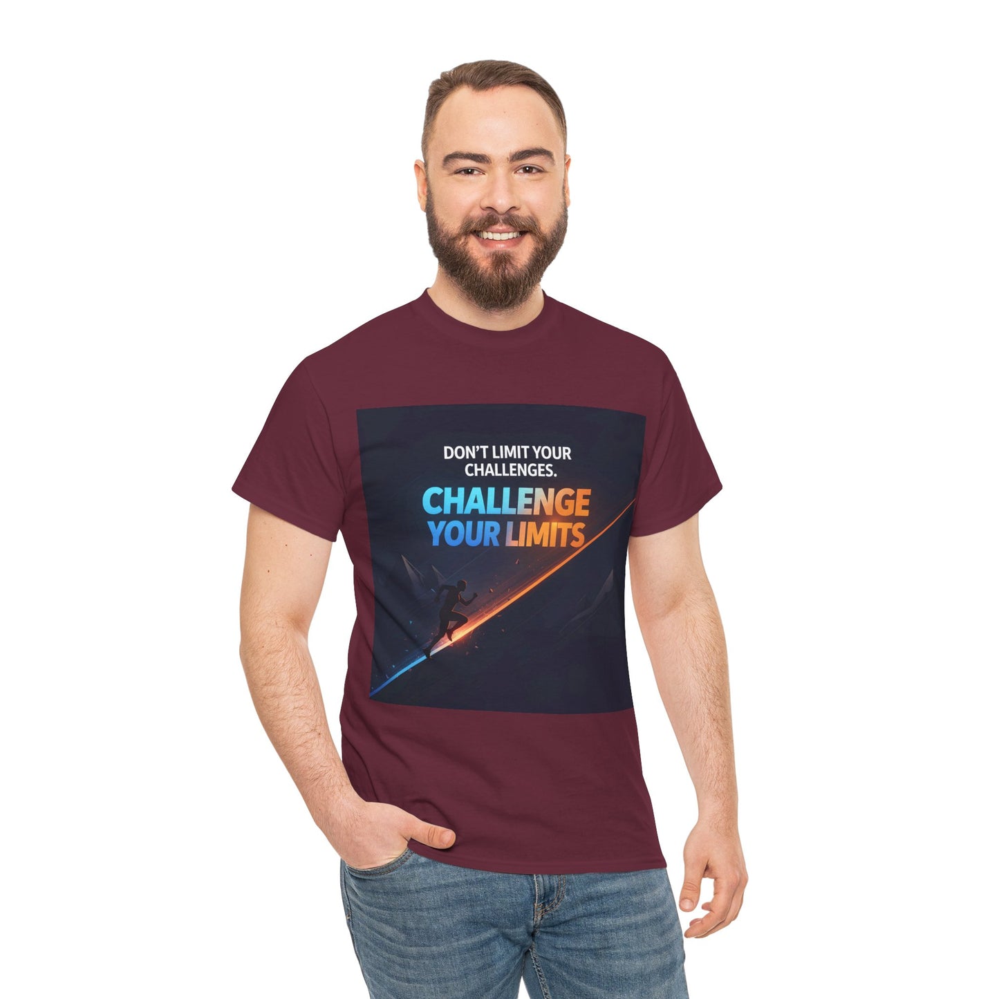 Challenge Your Limits T-Shirt — Motivational Adventure Tee