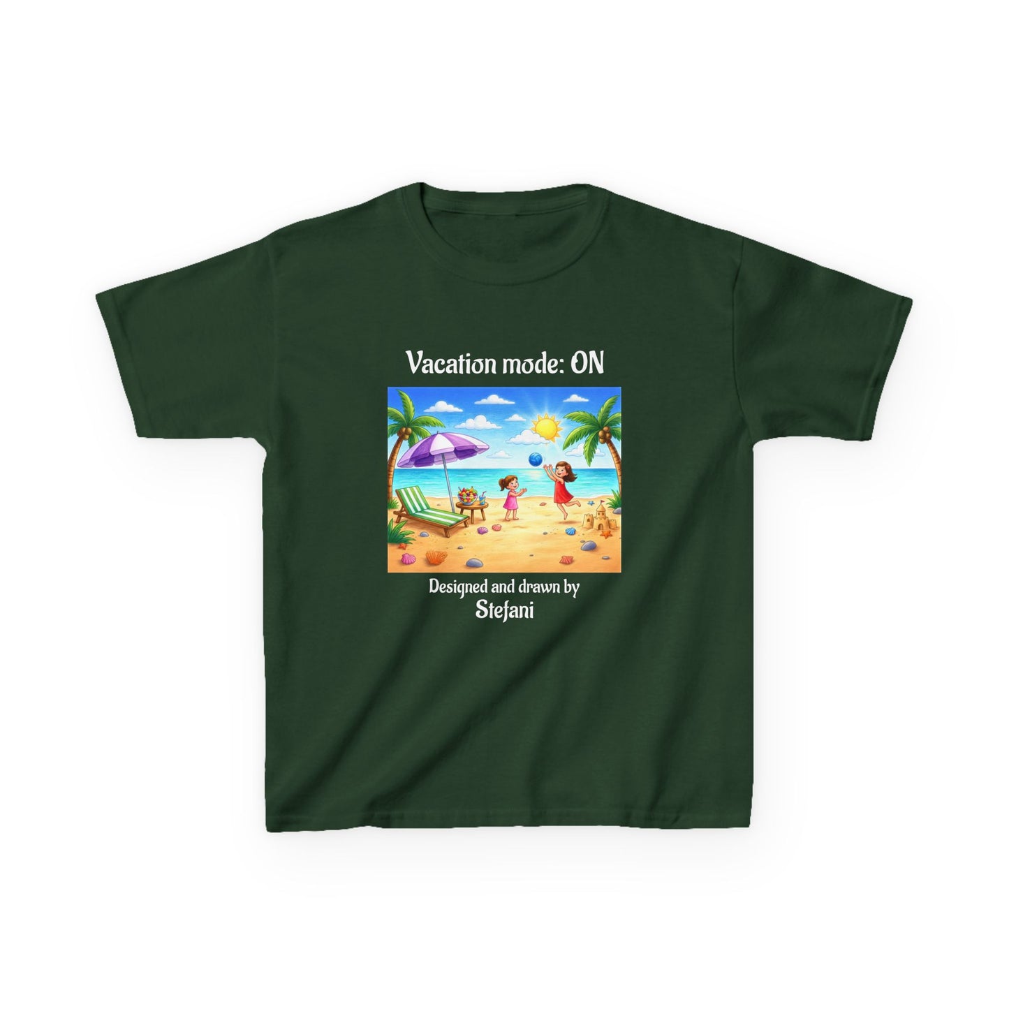 From Crayon to Cotton! Custom T-Shirts designed using drawings made by your little artists