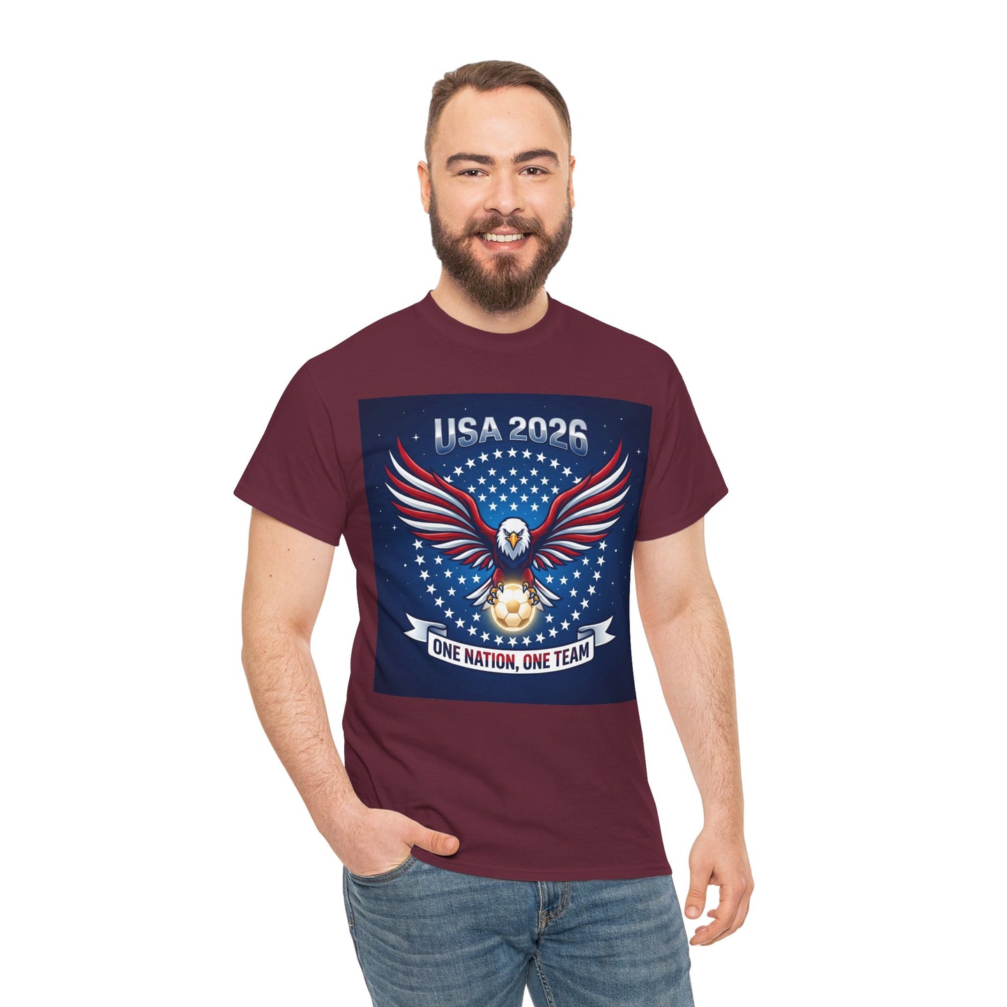 USA 2026 World Cup T-Shirt — World Cup 2026 Cotton T-Shirt