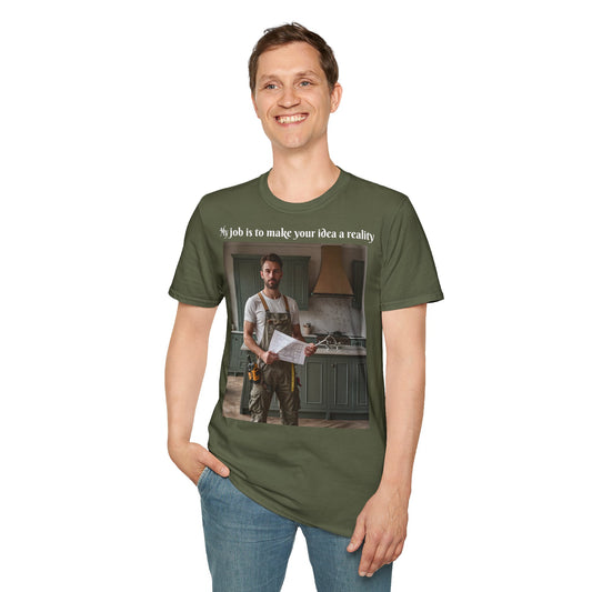 Customizable Softstyle Cotton T-Shirt - For Furniture Maker