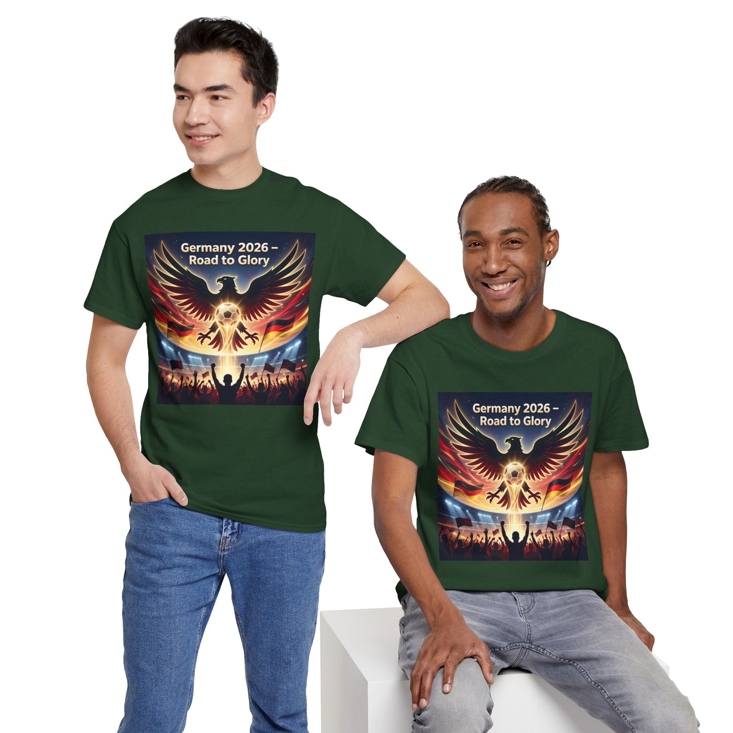 USA 2026 World Cup T-Shirt — Germany 2026 Road to Glory Eagle Soccer Fan T-Shirt
