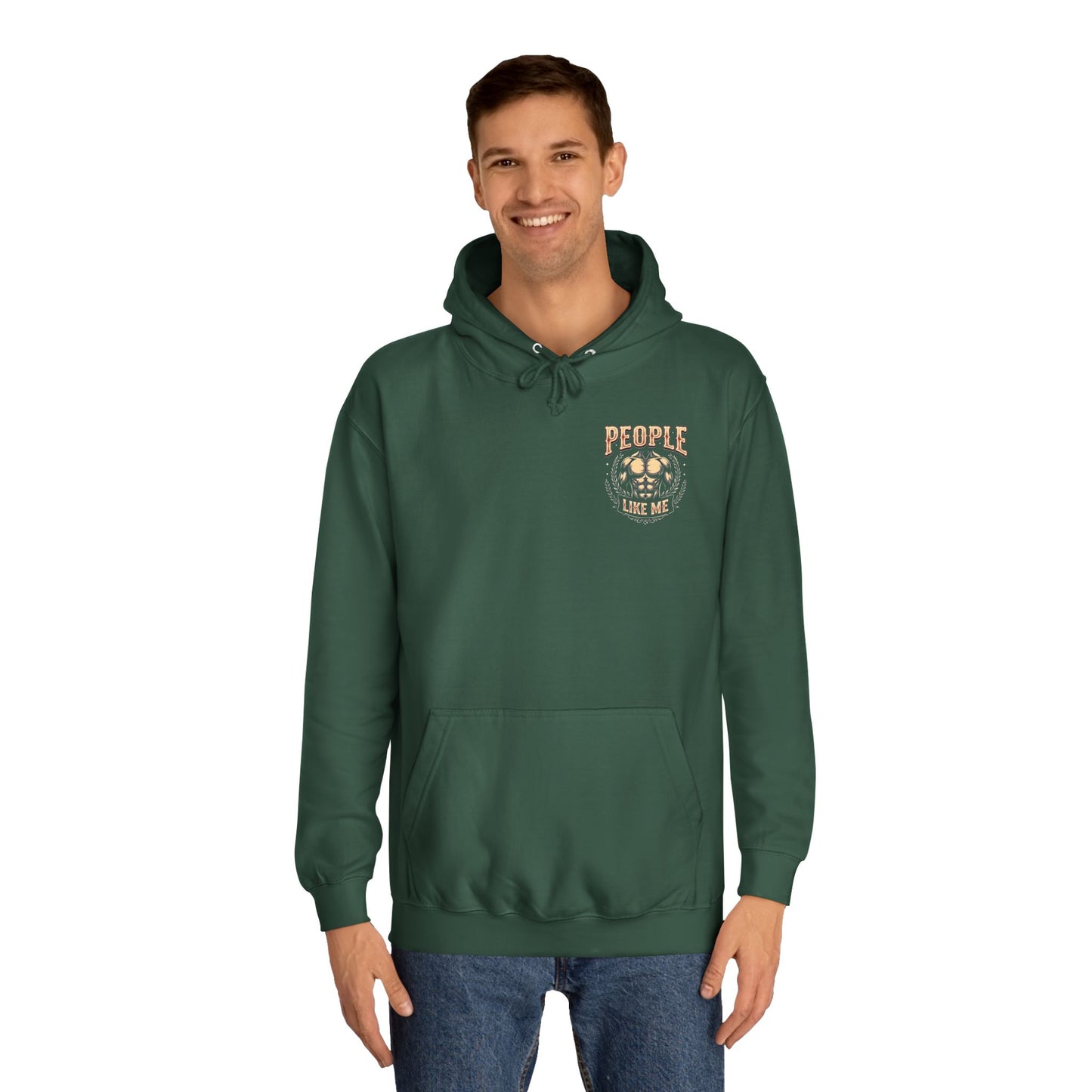 People Like ME - Typ 1 - Motivierender College-Hoodie für selbstbewusste Menschen