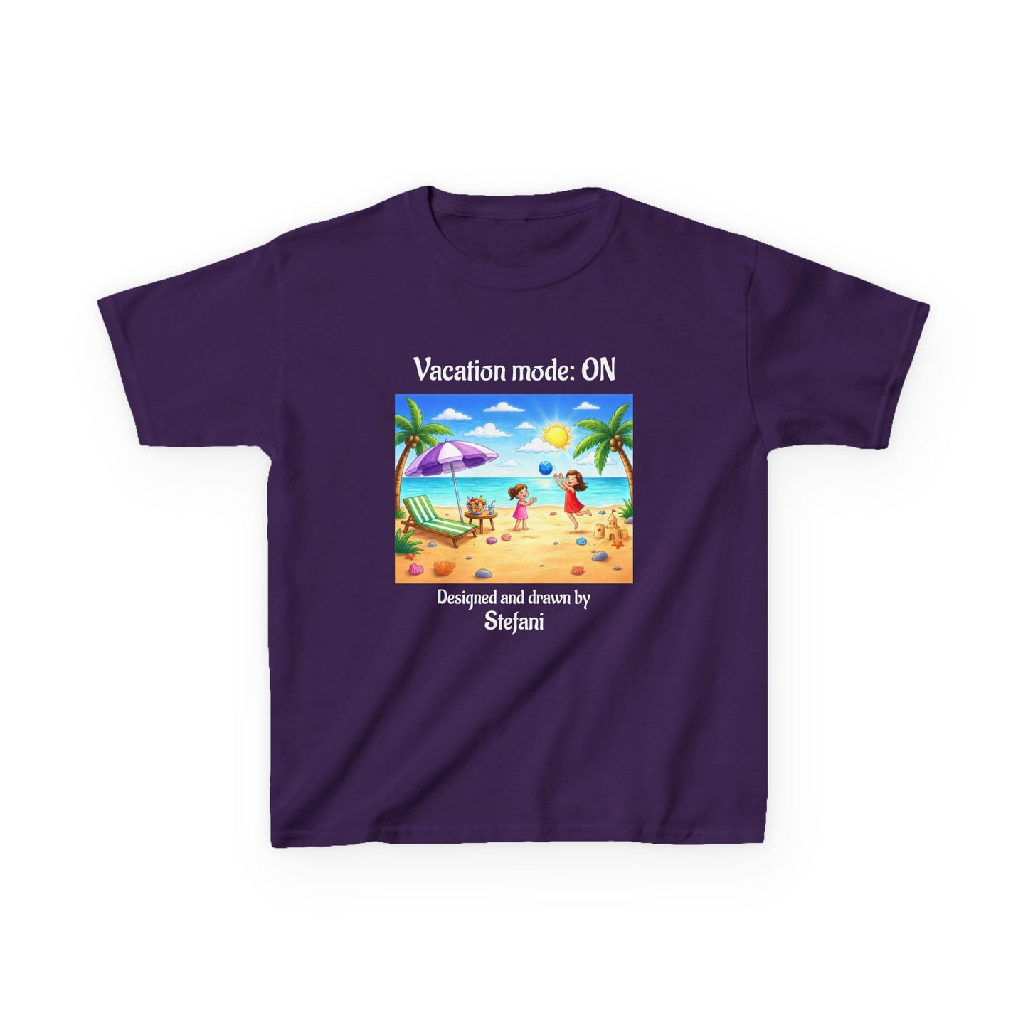 From Crayon to Cotton! Custom T-Shirts designed using drawings made by your little artists