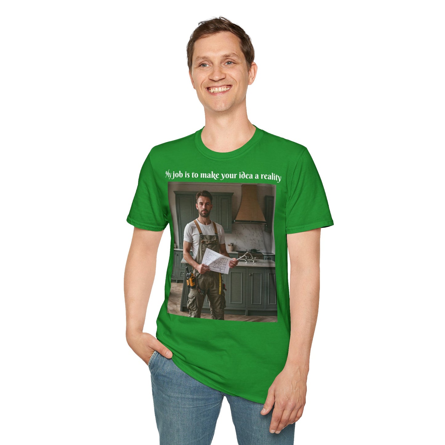 Customizable Softstyle Cotton T-Shirt - For Furniture Maker