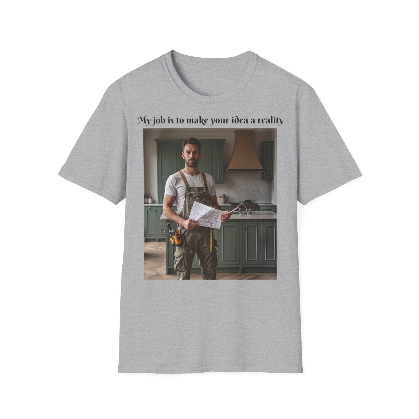 Customizable Softstyle Cotton T-Shirt - For Furniture Maker