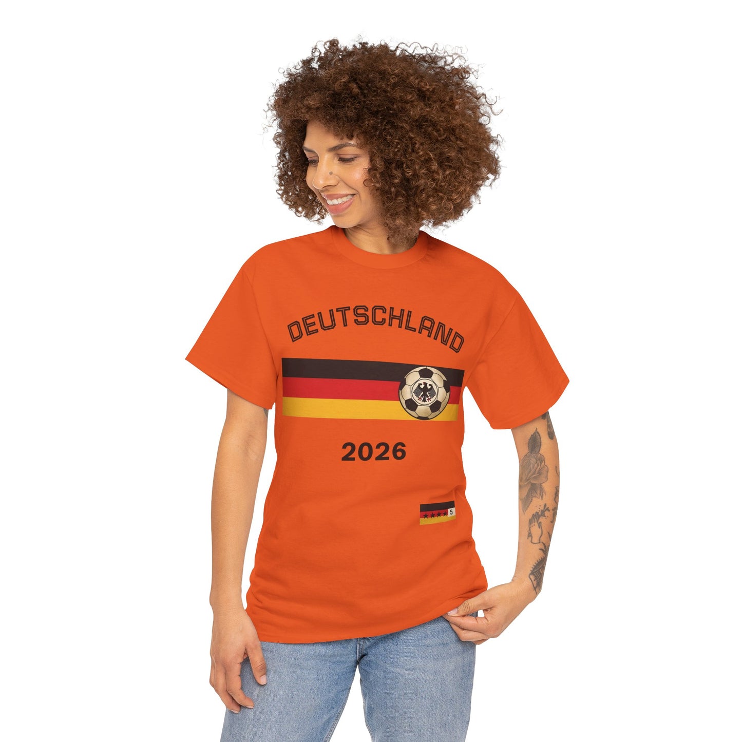Deutschland 2026 World Cup T-Shirt — German Flag Football Shirt