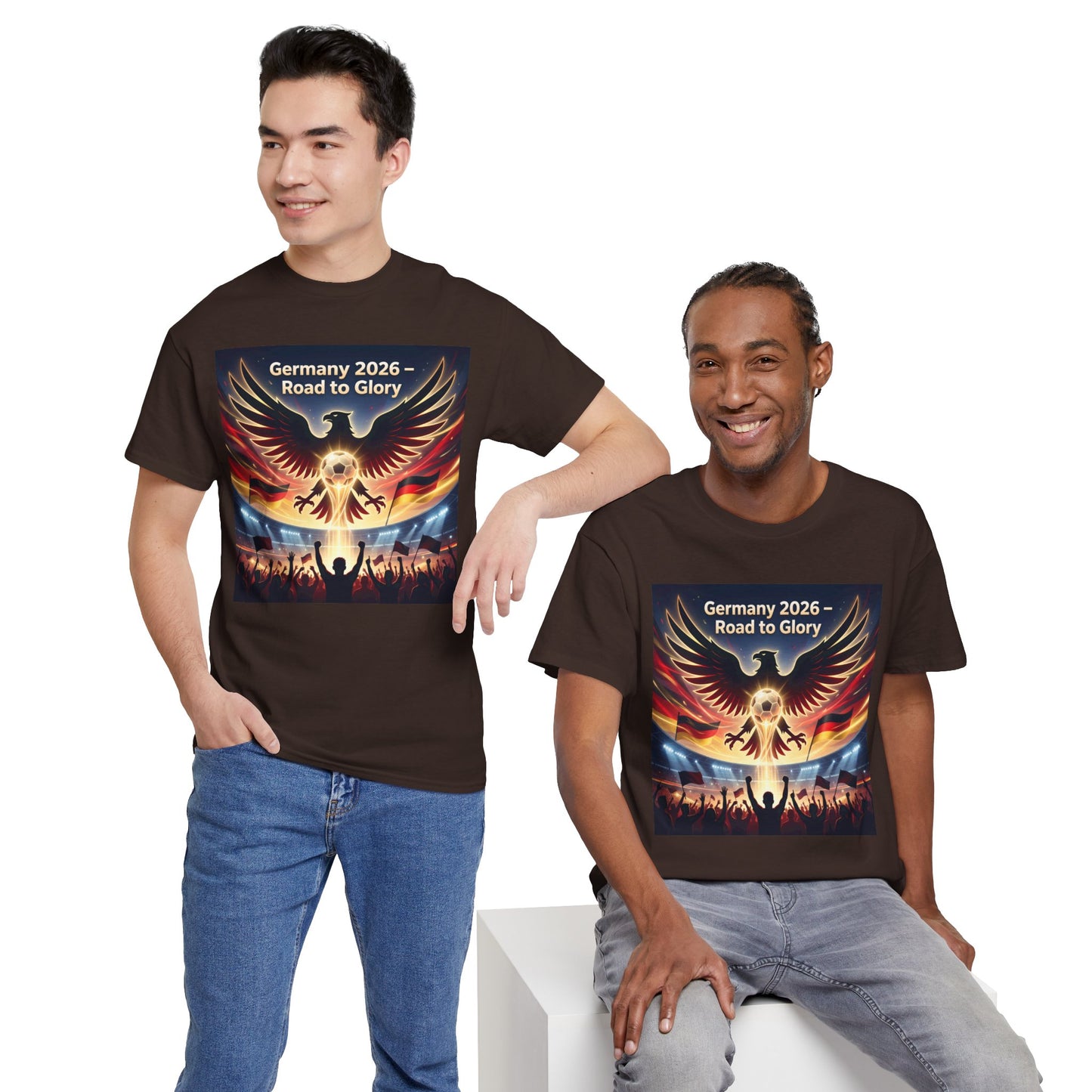 USA 2026 World Cup T-Shirt — Germany 2026 Road to Glory Eagle Soccer Fan T-Shirt