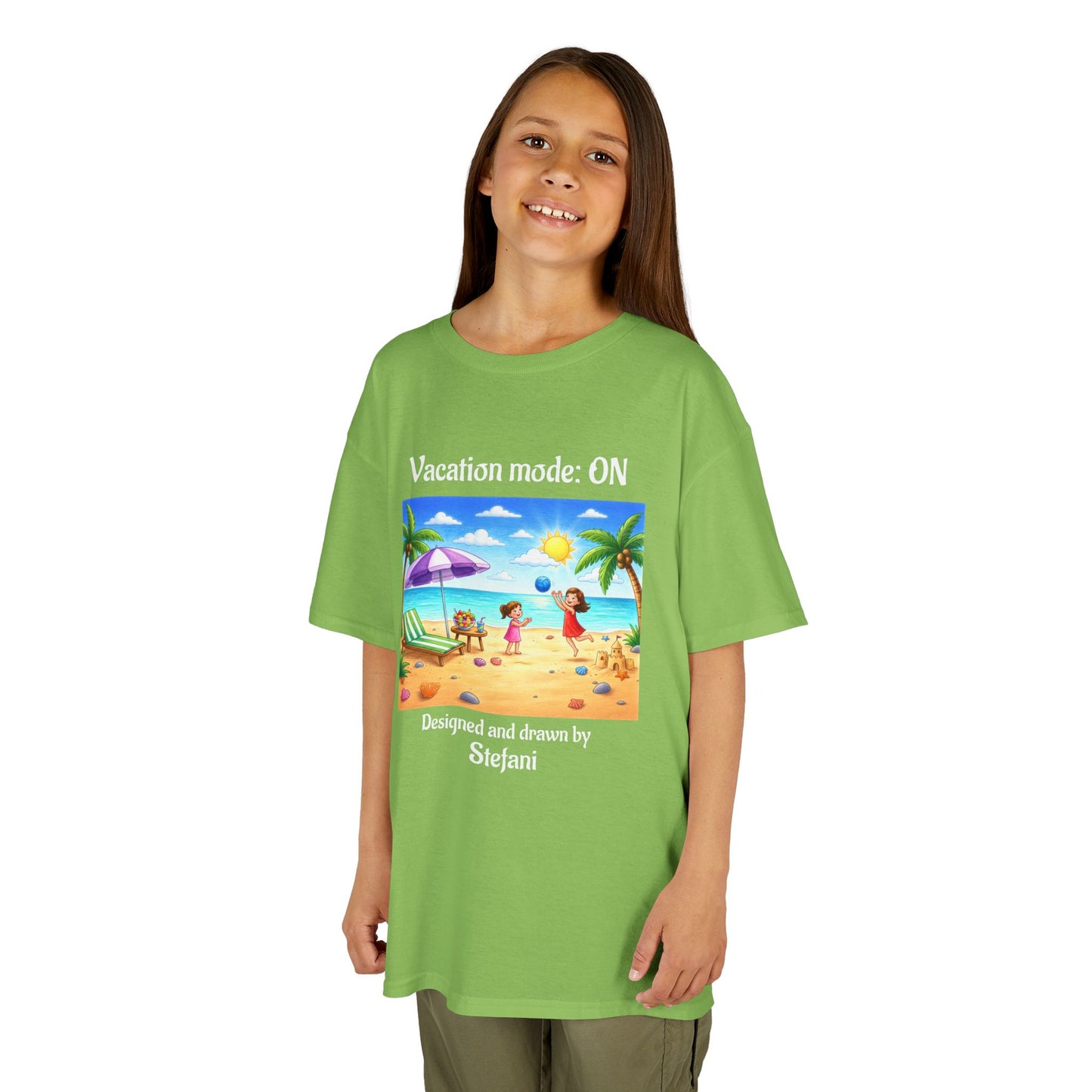 From Crayon to Cotton! Custom T-Shirts designed using drawings made by your little artists