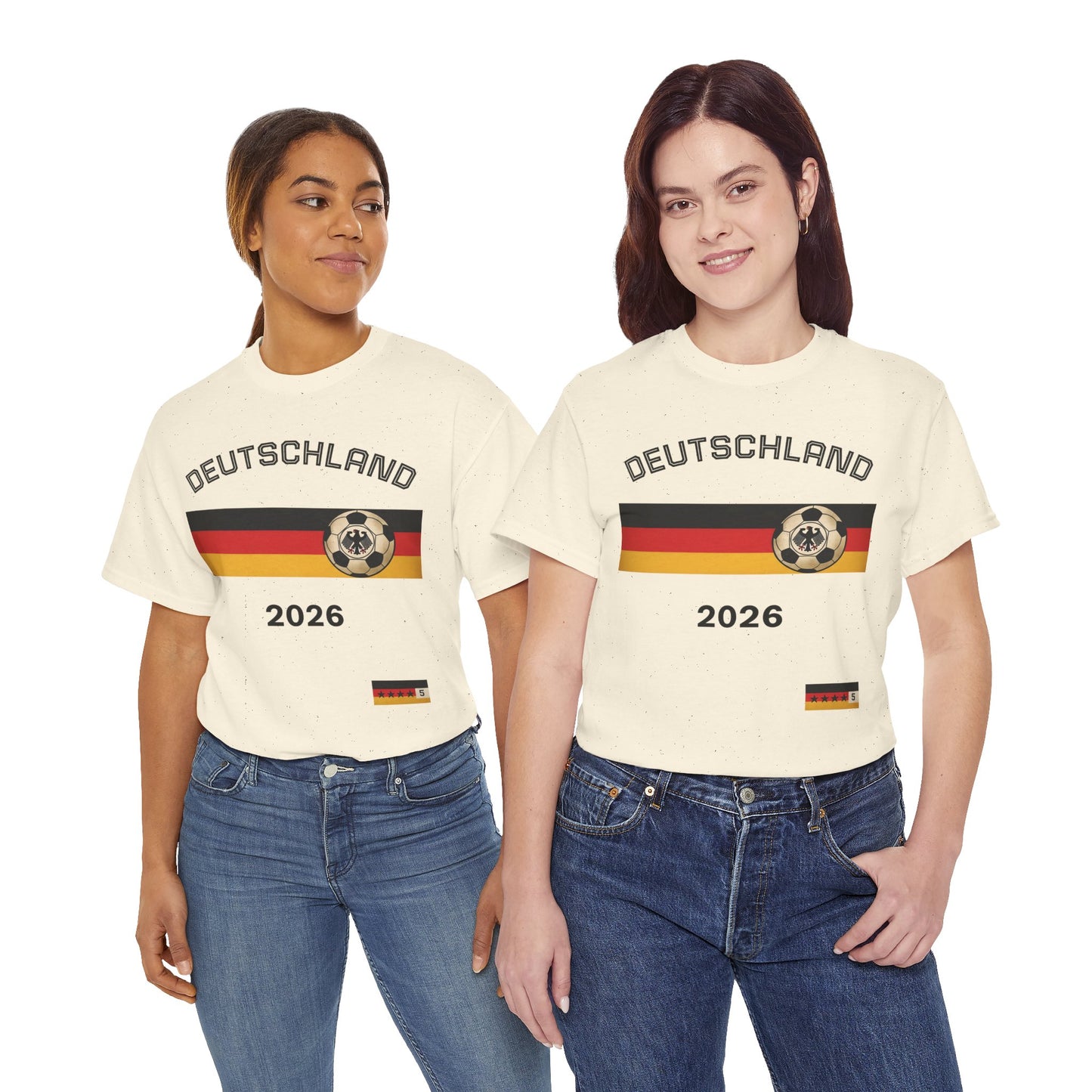 Deutschland 2026 World Cup T-Shirt — German Flag Football Shirt