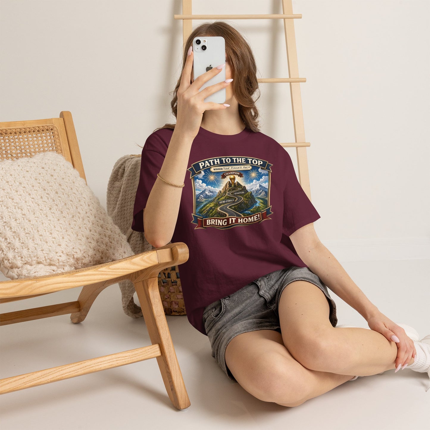 World Cup 2026 Cotton T-Shirt — “Your Favorite at the Top”