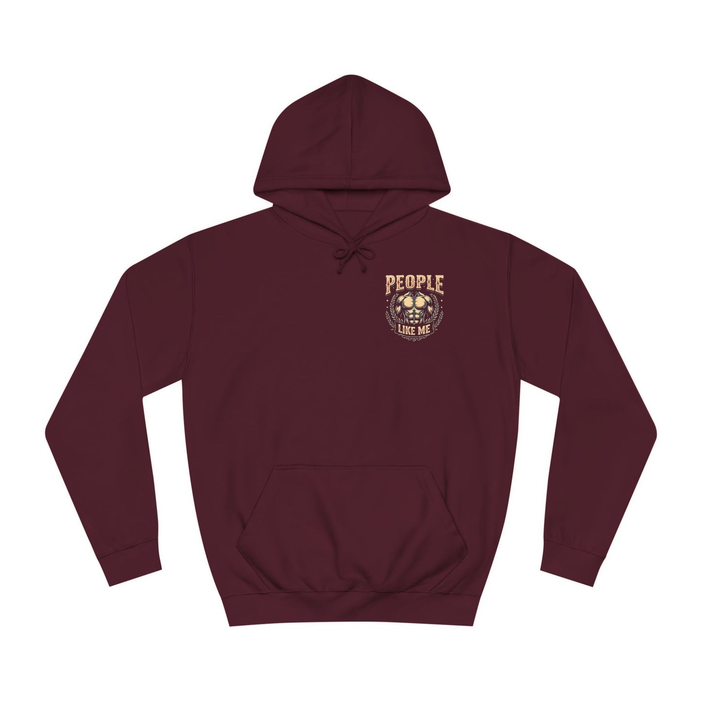 People Like ME - Typ 1 - Motivierender College-Hoodie für selbstbewusste Menschen