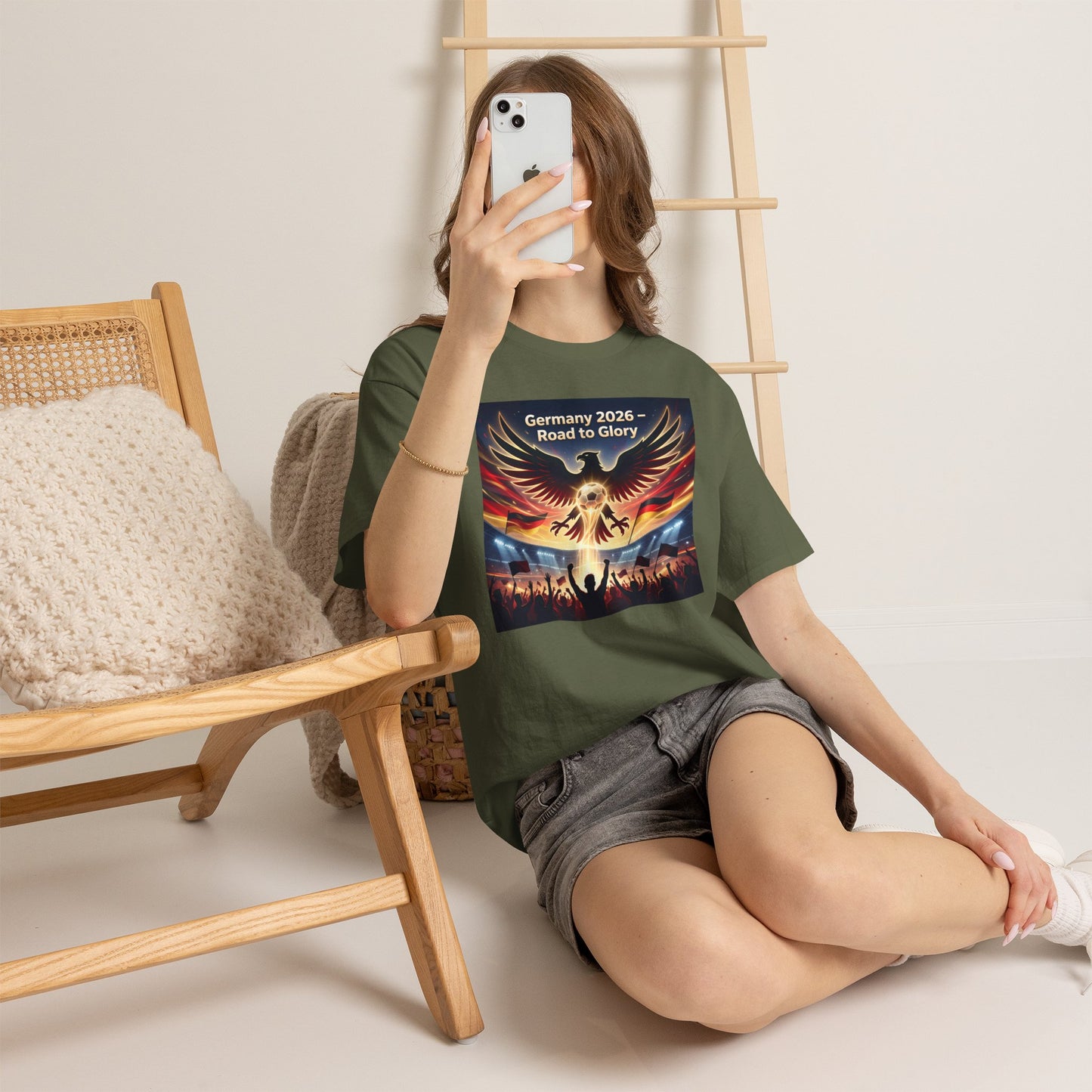 USA 2026 World Cup T-Shirt — Germany 2026 Road to Glory Eagle Soccer Fan T-Shirt