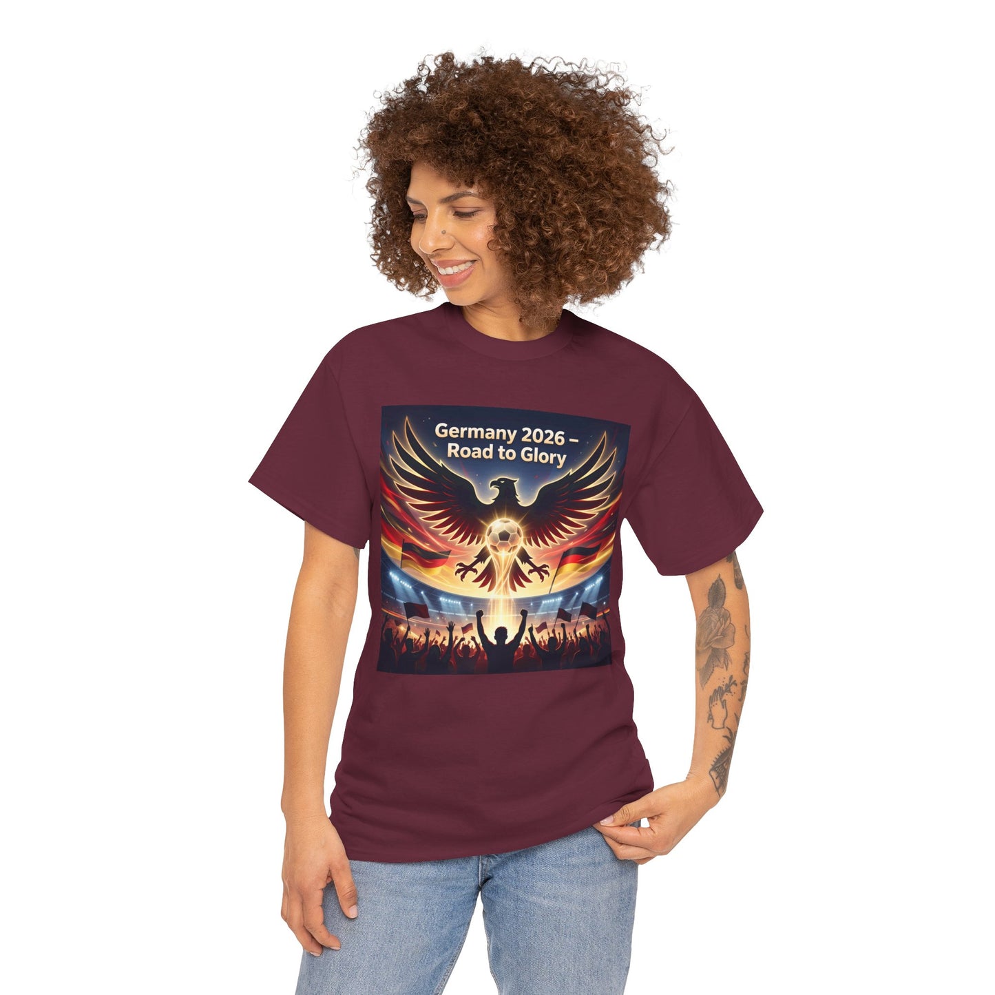 USA 2026 World Cup T-Shirt — Germany 2026 Road to Glory Eagle Soccer Fan T-Shirt