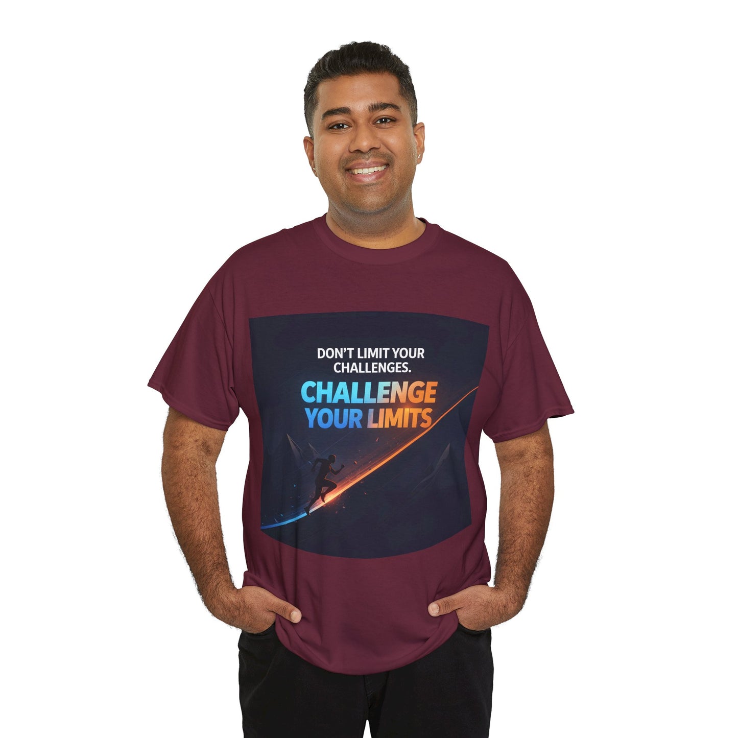 Challenge Your Limits T-Shirt — Motivational Adventure Tee