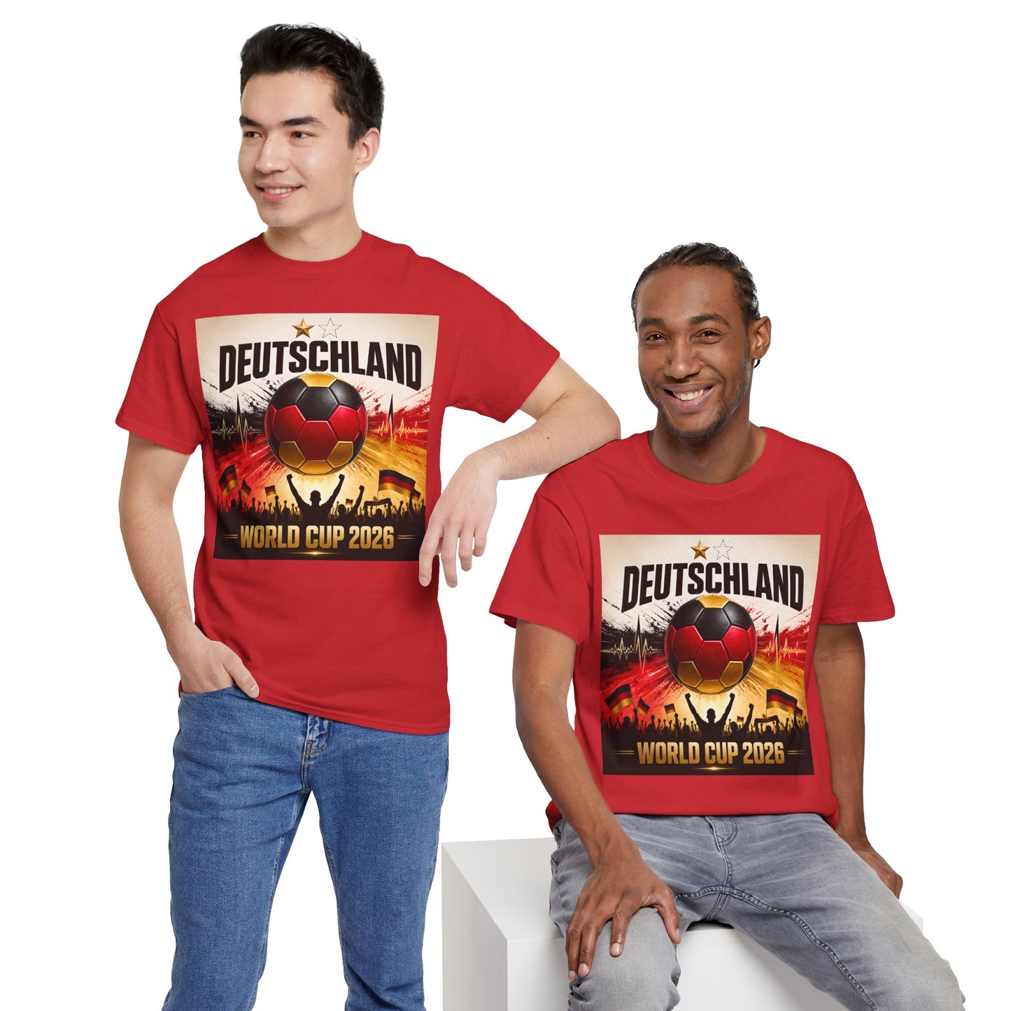 Deutschland World Cup 2026 Soccer T-Shirt — German Football Fan Tee