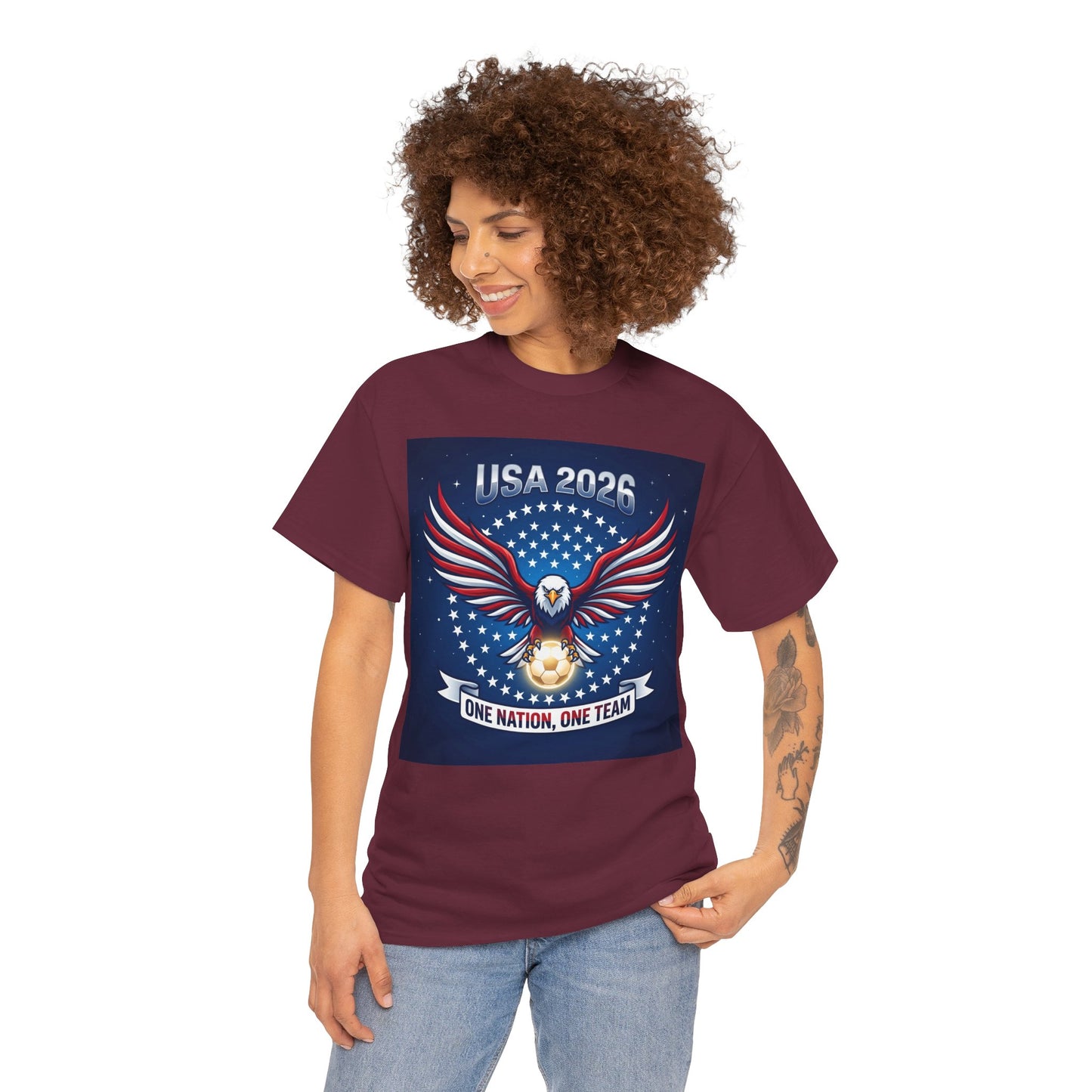 USA 2026 World Cup T-Shirt — World Cup 2026 Cotton T-Shirt