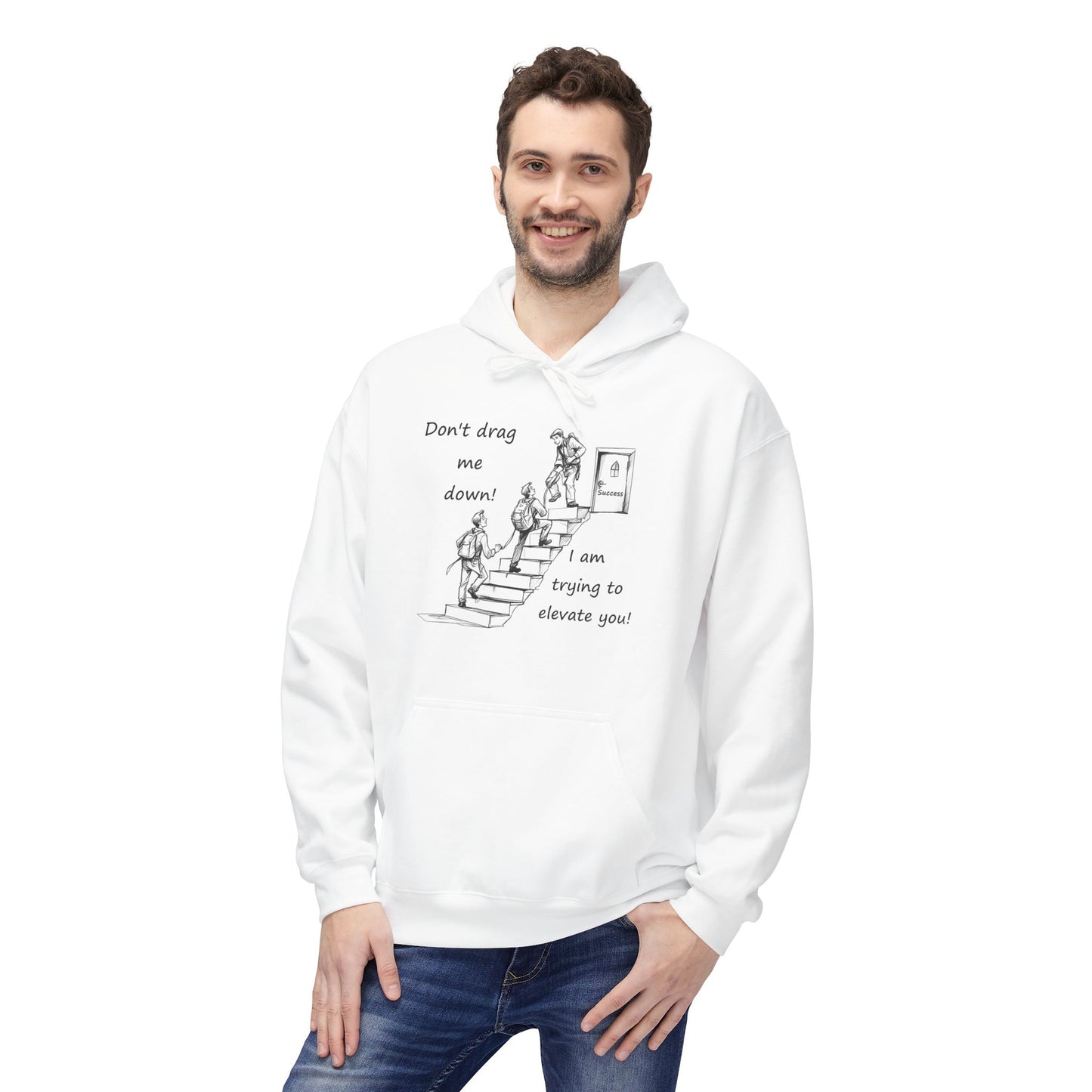I am trying to elevate You - Softstyle Fleece Hoodie