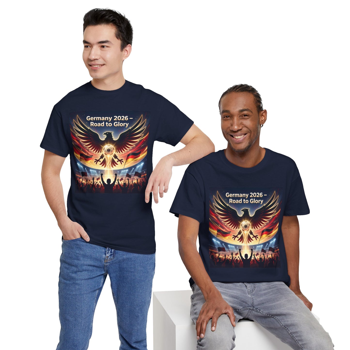 USA 2026 World Cup T-Shirt — Germany 2026 Road to Glory Eagle Soccer Fan T-Shirt