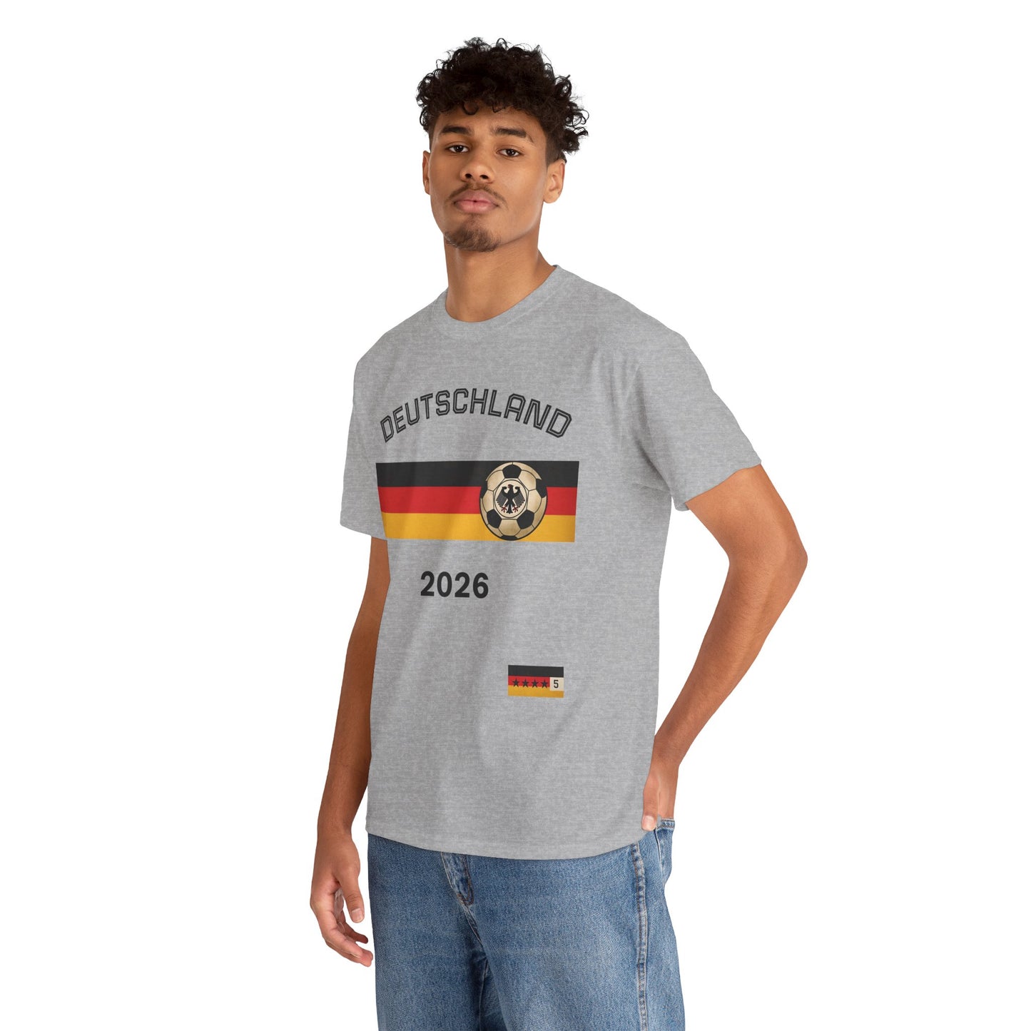 Deutschland 2026 World Cup T-Shirt — German Flag Football Shirt