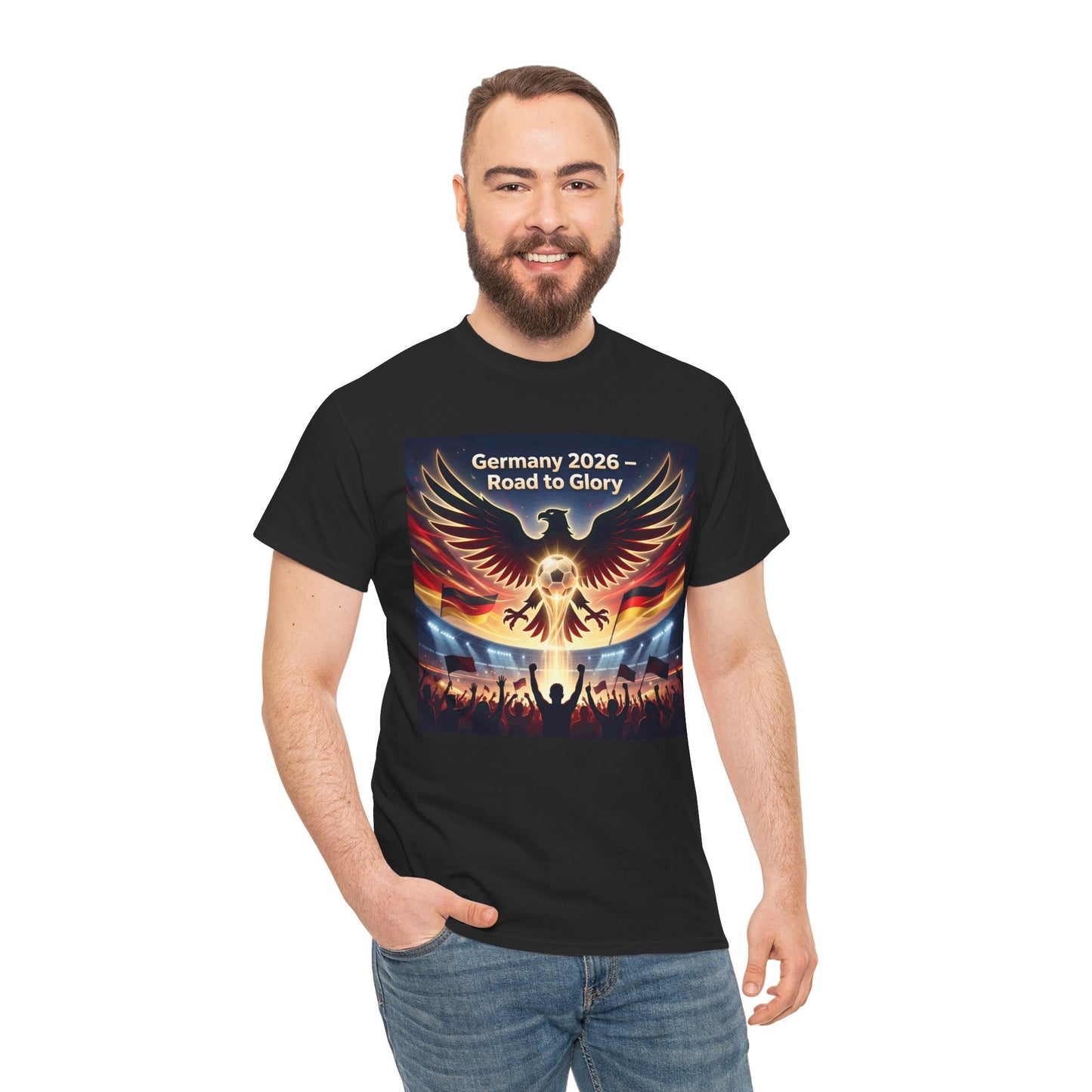 USA 2026 World Cup T-Shirt — Germany 2026 Road to Glory Eagle Soccer Fan T-Shirt