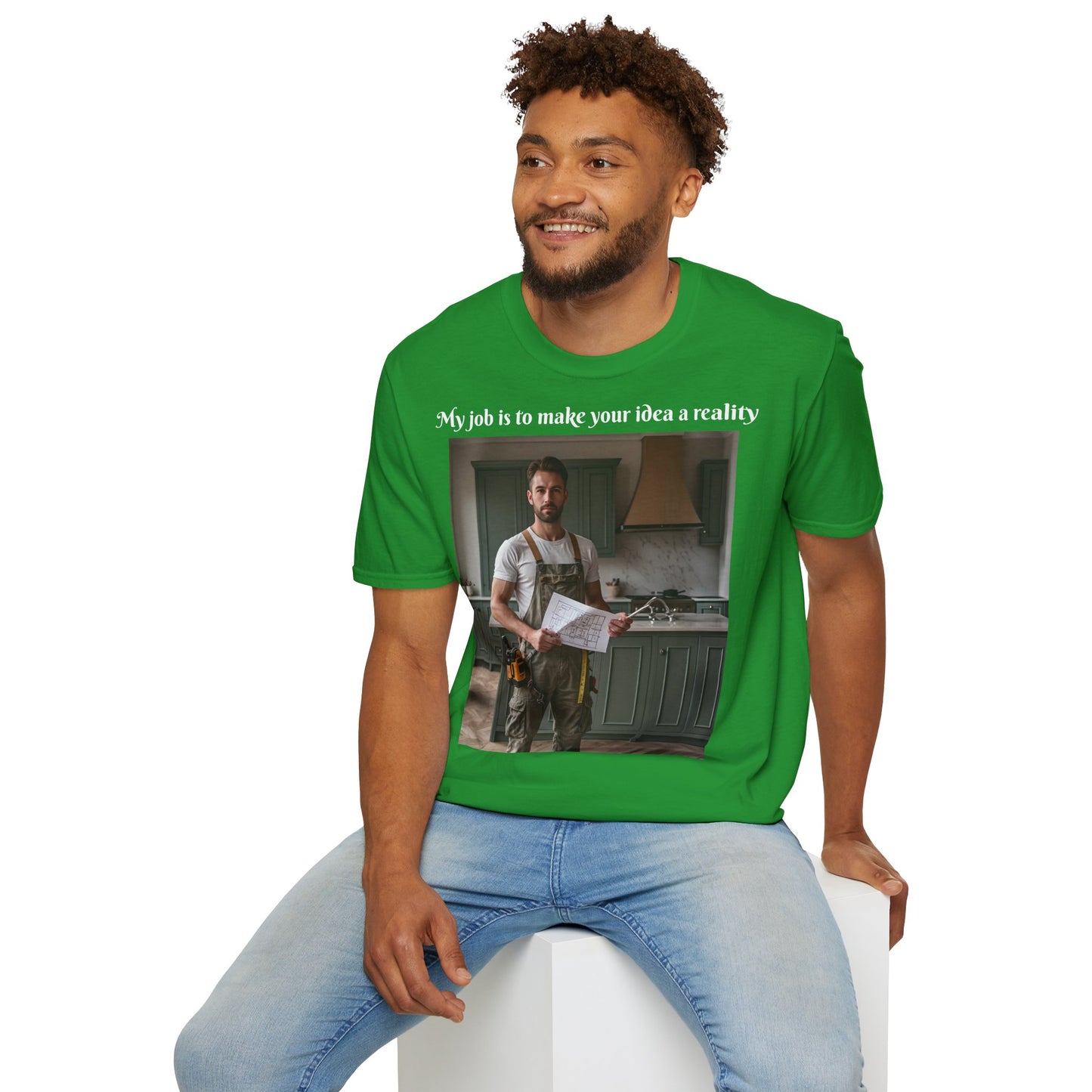 Customizable Softstyle Cotton T-Shirt - For Furniture Maker