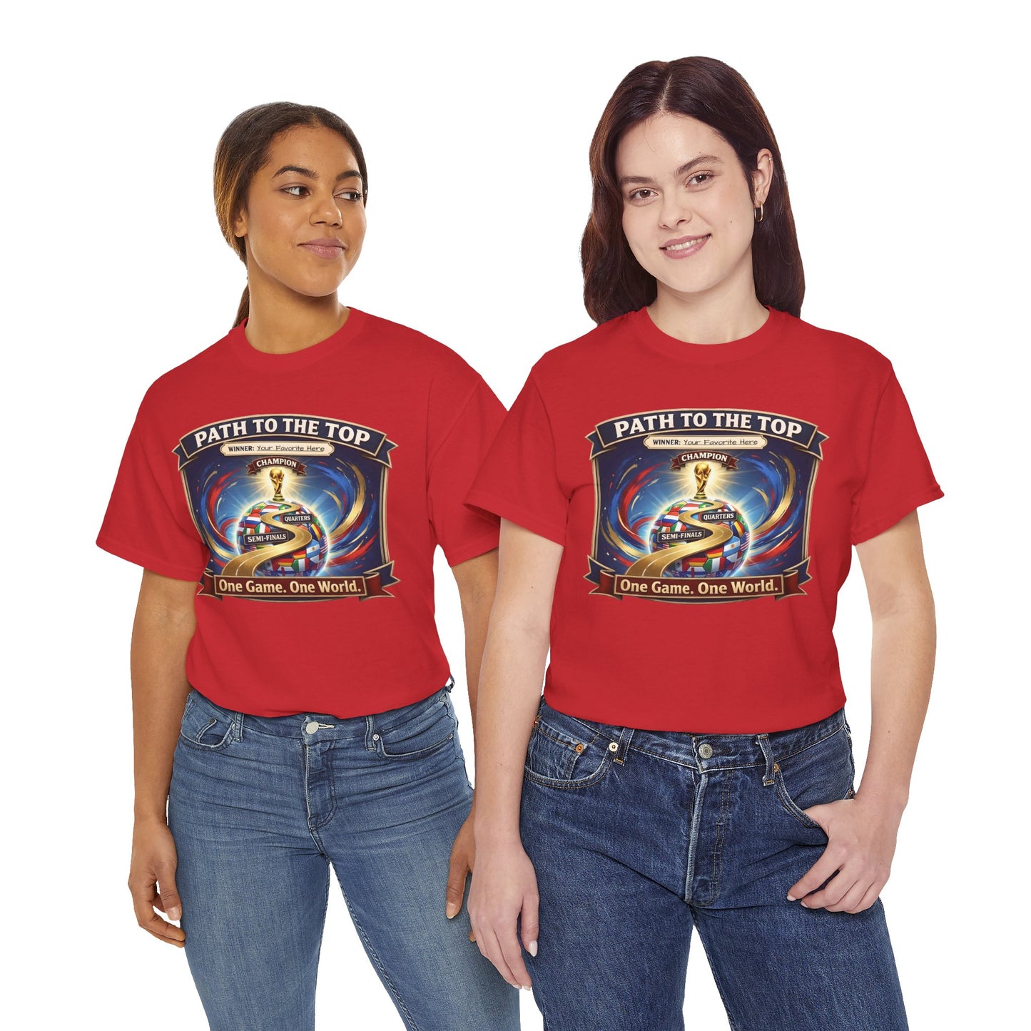 World Cup 2026 Cotton T-Shirt — “One Game. One World”