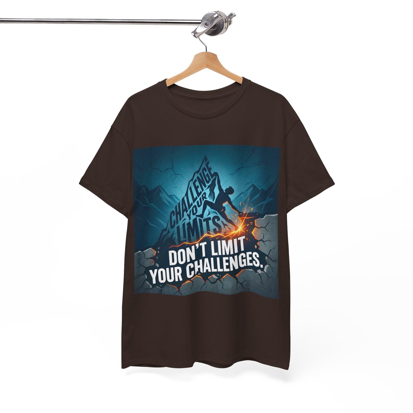 Motivational T-Shirts - "Don't Limit Your Challenges" Inspirational Breakthrough T-Shirt