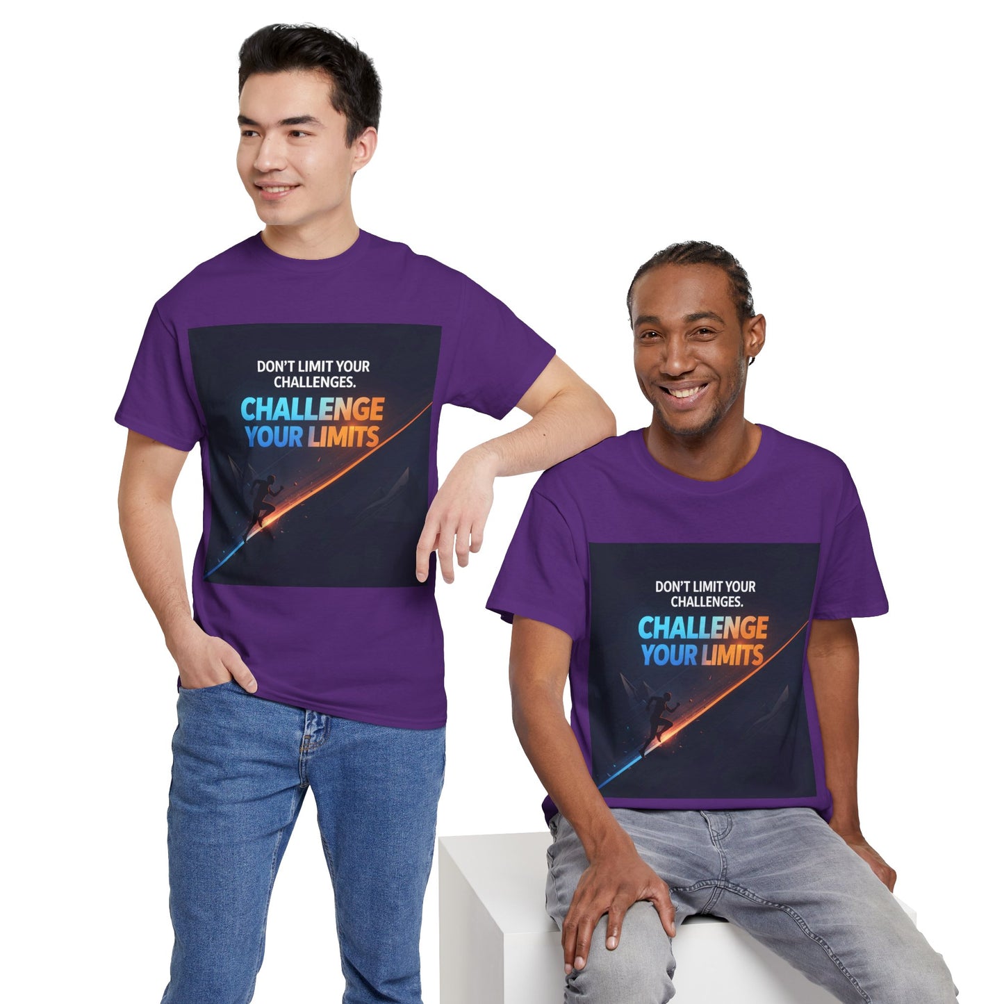 Challenge Your Limits T-Shirt — Motivational Adventure Tee
