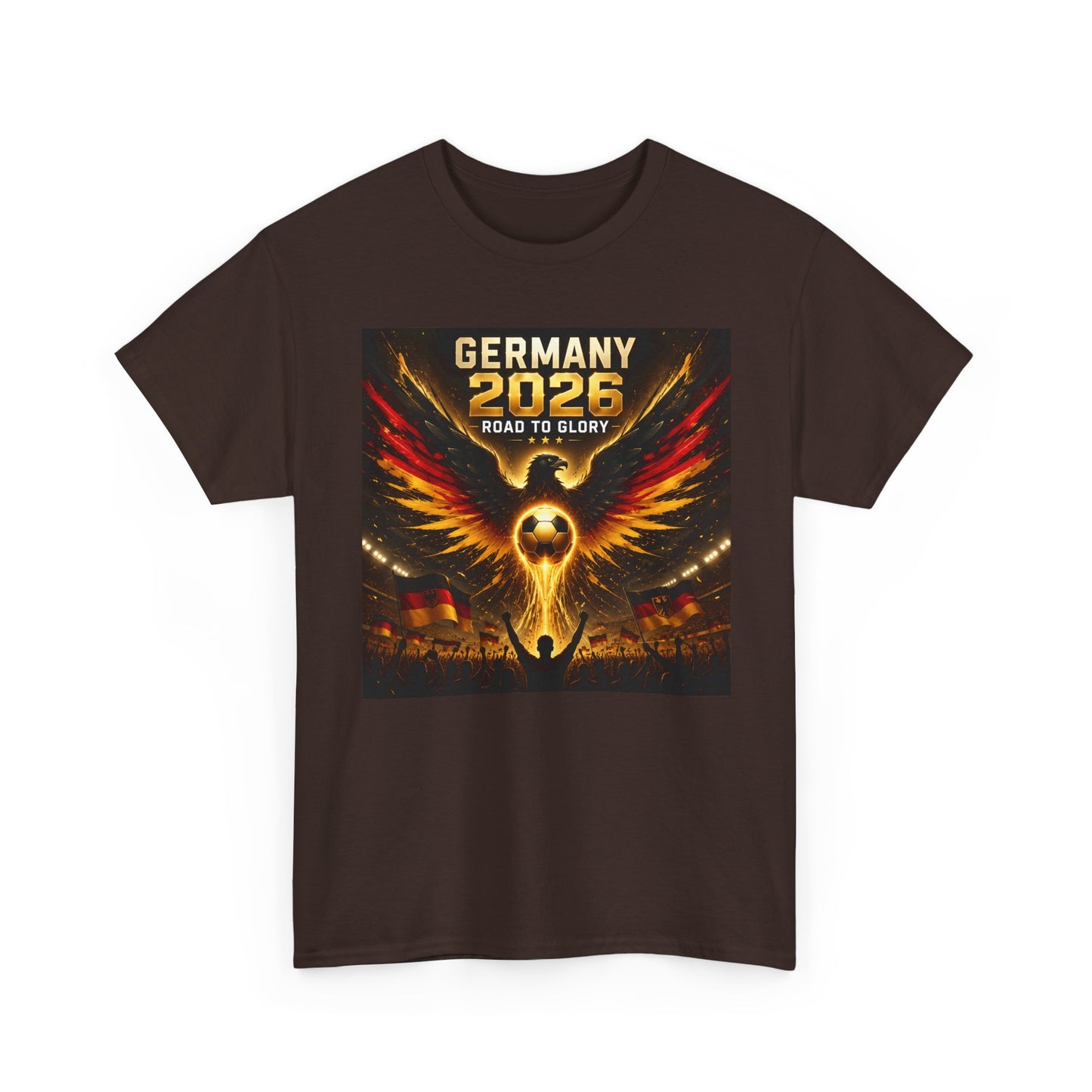 USA 2026 World Cup T-Shirt - Germany 2026 — Flaming Phoenix Football Fan Tee