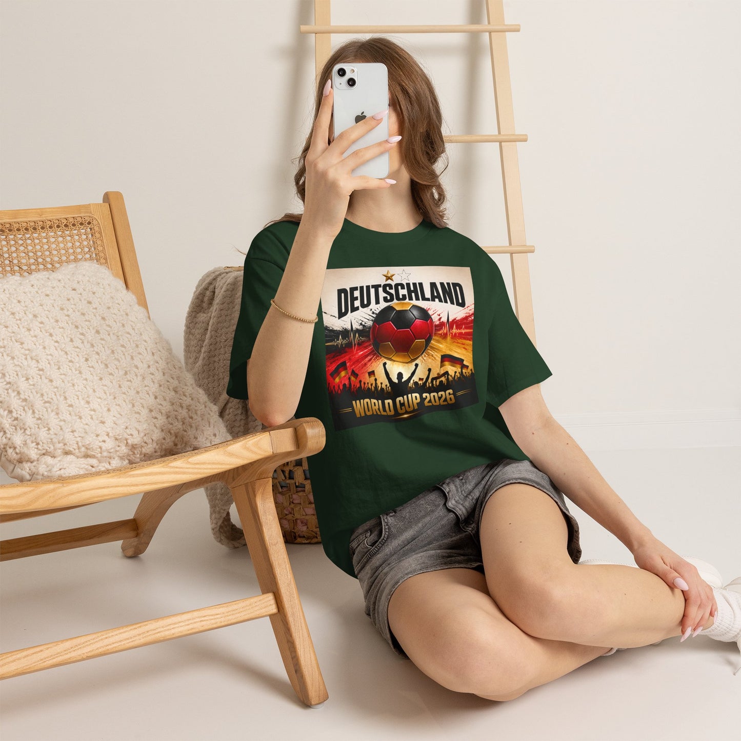 Deutschland World Cup 2026 Soccer T-Shirt — German Football Fan Tee
