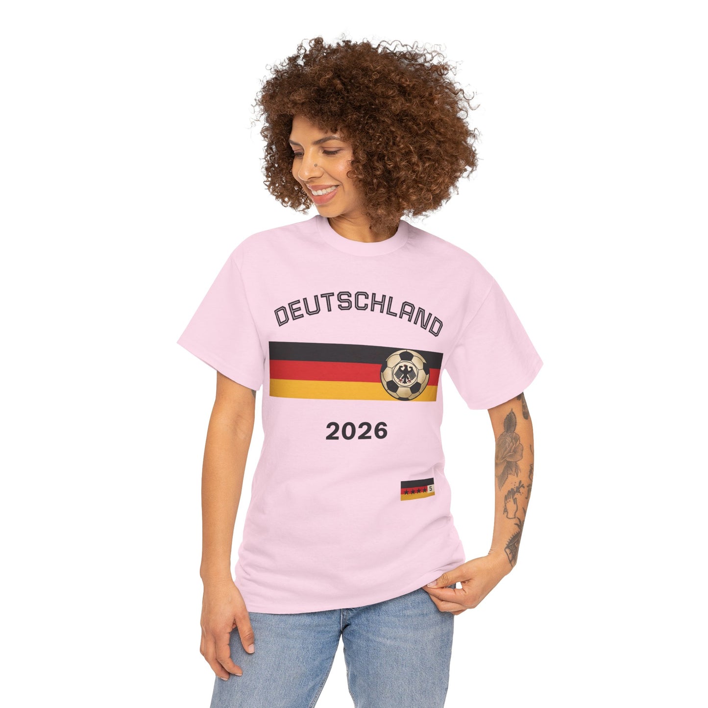 Deutschland 2026 World Cup T-Shirt — German Flag Football Shirt