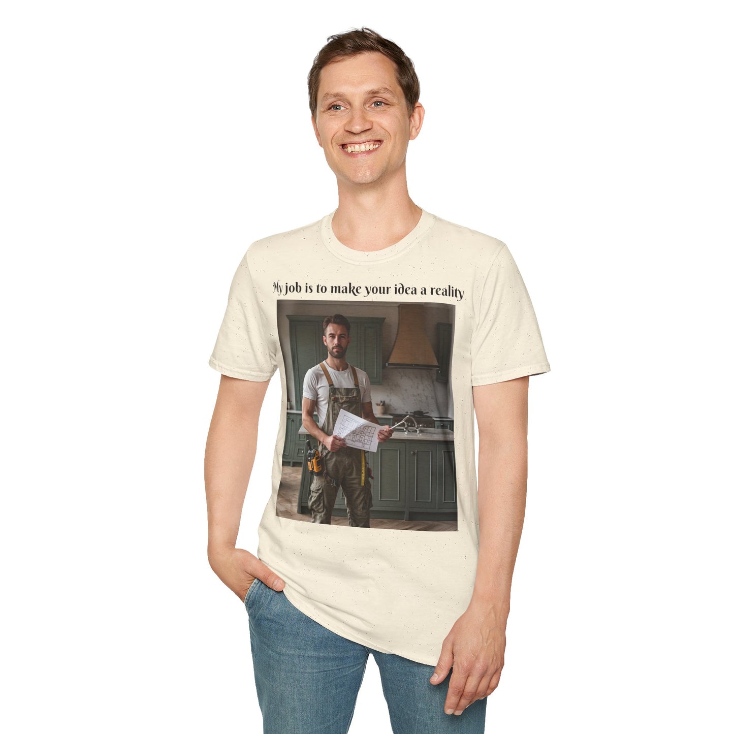 Customizable Softstyle Cotton T-Shirt - For Furniture Maker