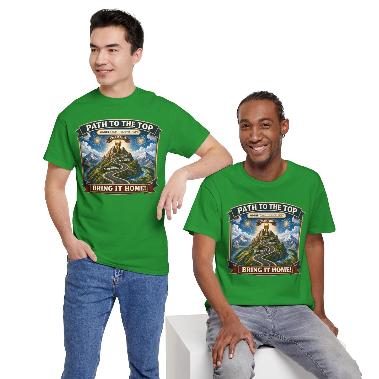 World Cup 2026 Cotton T-Shirt — “Your Favorite at the Top”