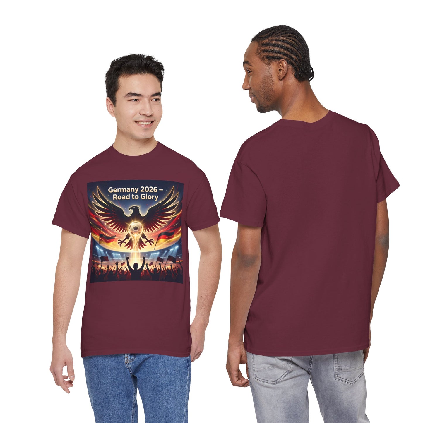 USA 2026 World Cup T-Shirt — Germany 2026 Road to Glory Eagle Soccer Fan T-Shirt