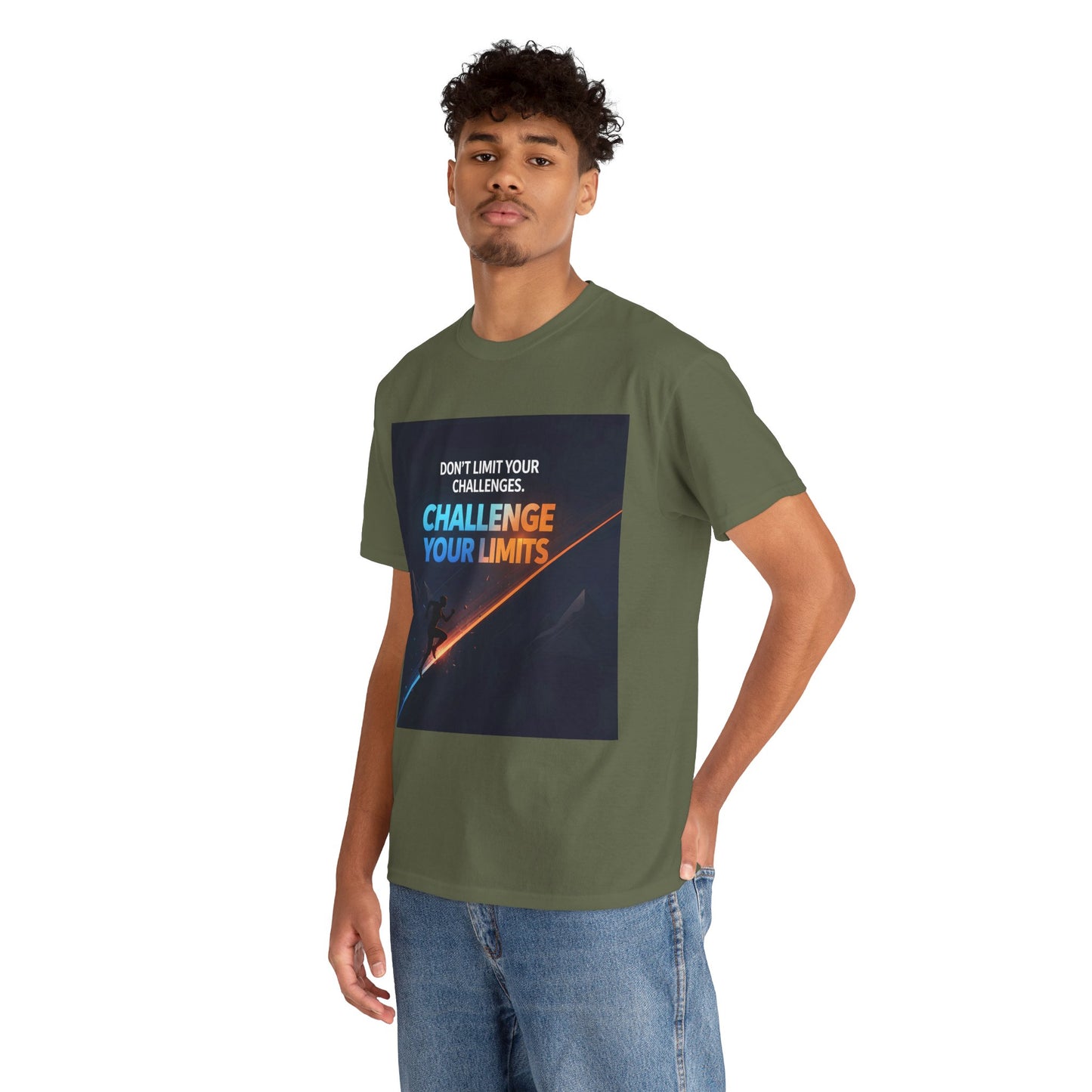 Challenge Your Limits T-Shirt — Motivational Adventure Tee