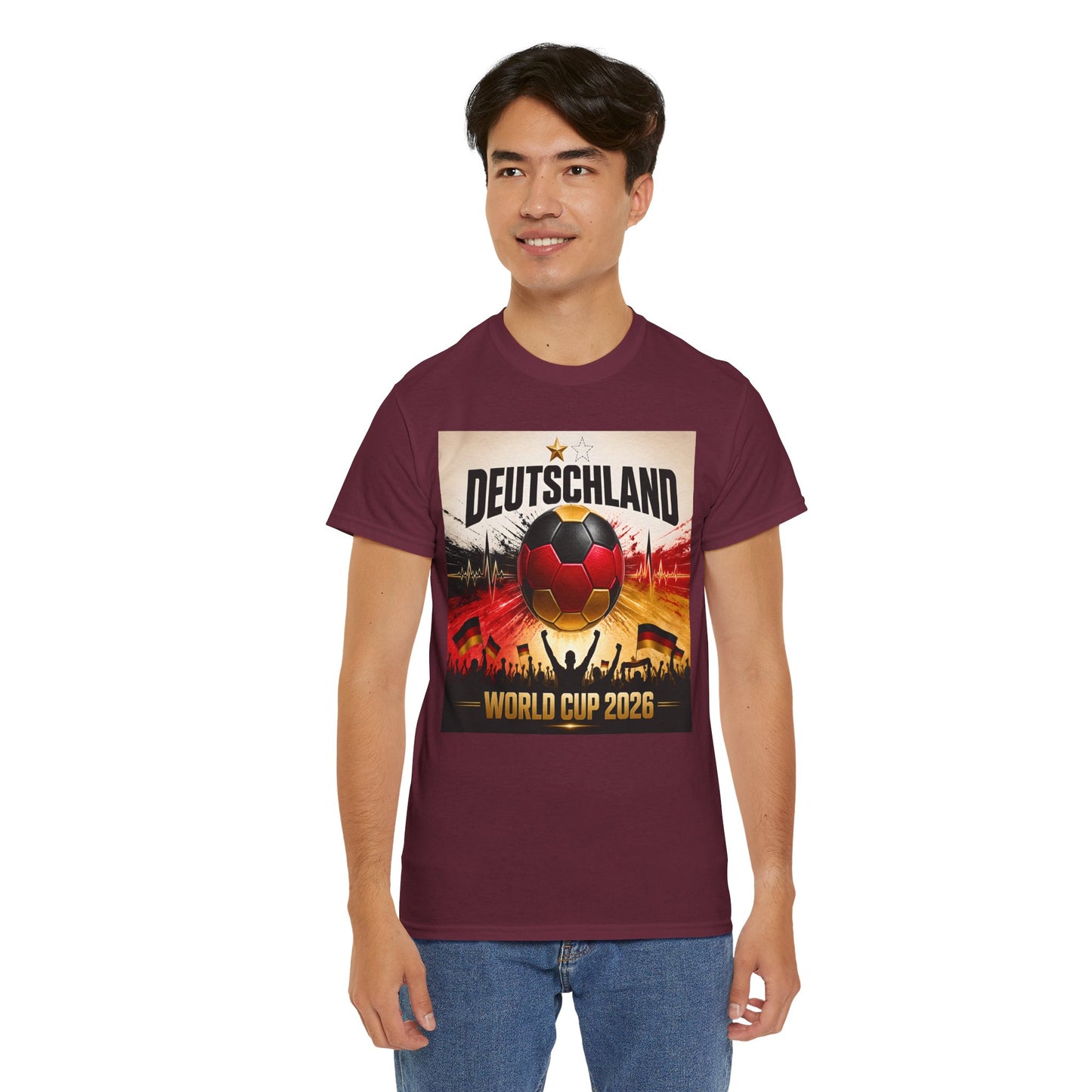 Deutschland World Cup 2026 Soccer T-Shirt — German Football Fan Tee