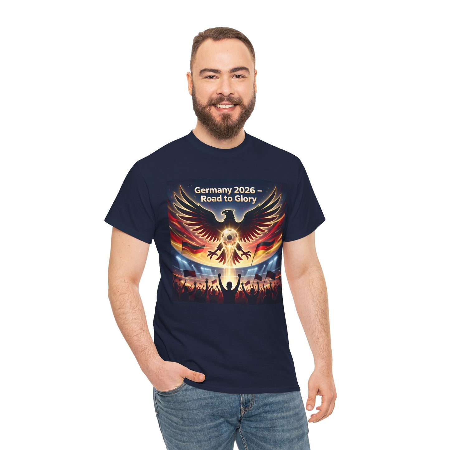 USA 2026 World Cup T-Shirt — Germany 2026 Road to Glory Eagle Soccer Fan T-Shirt